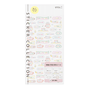 Midori Stickers Midori Planner Stickers - Text Anniversary