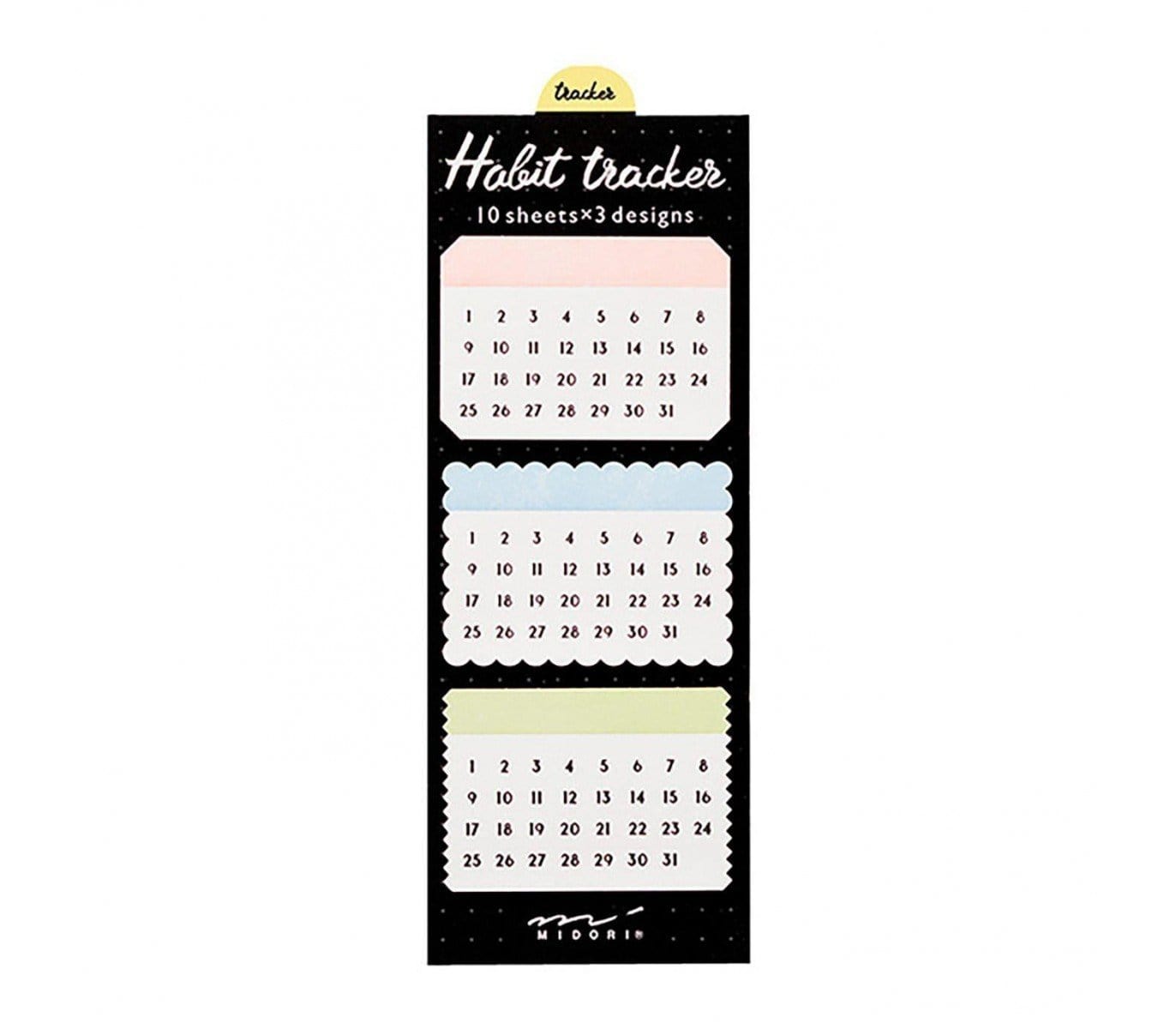 Midori Stickers Midori Stickers Habit Tracker - vol.2