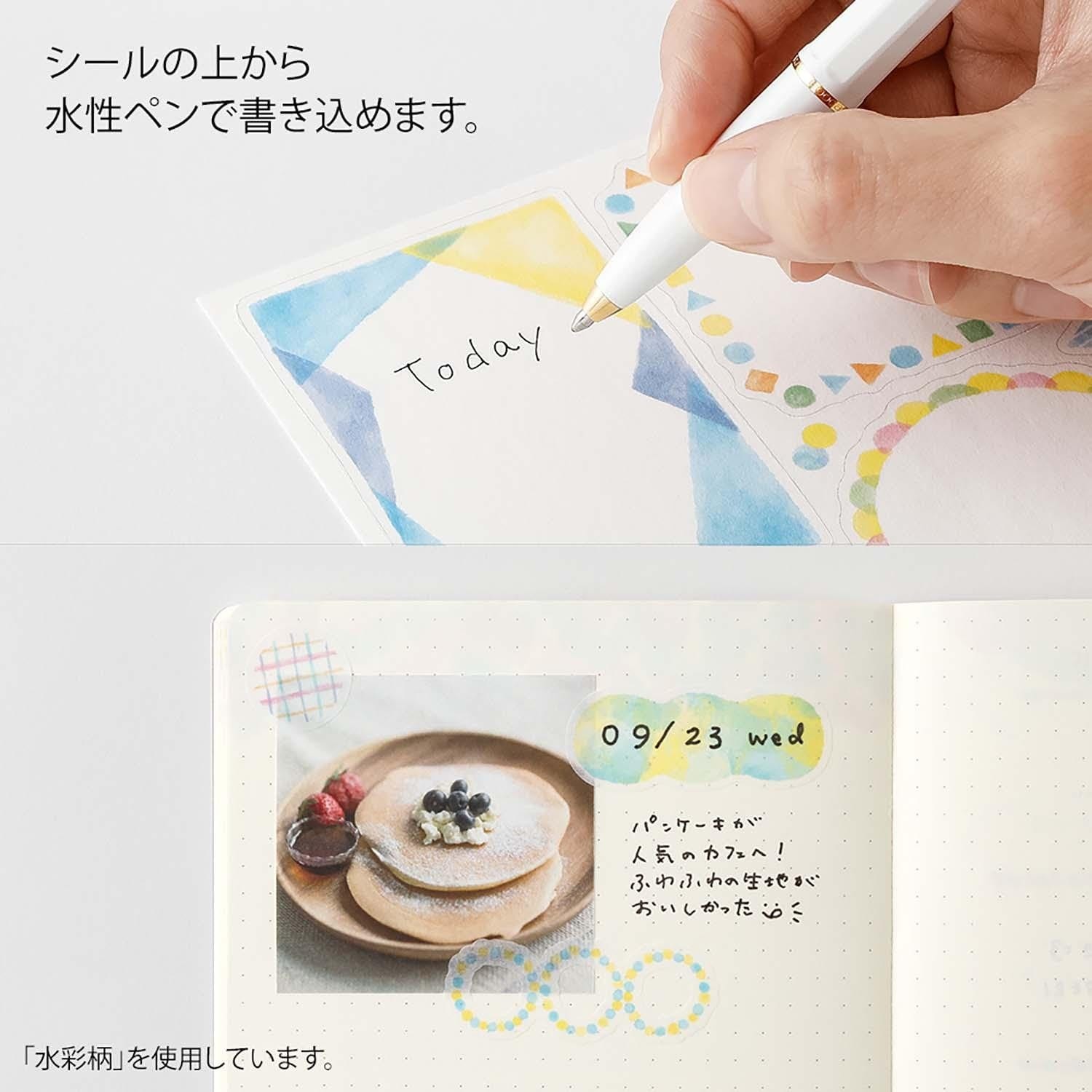 Midori Stickers Midori Stickers Yuru Log Cat