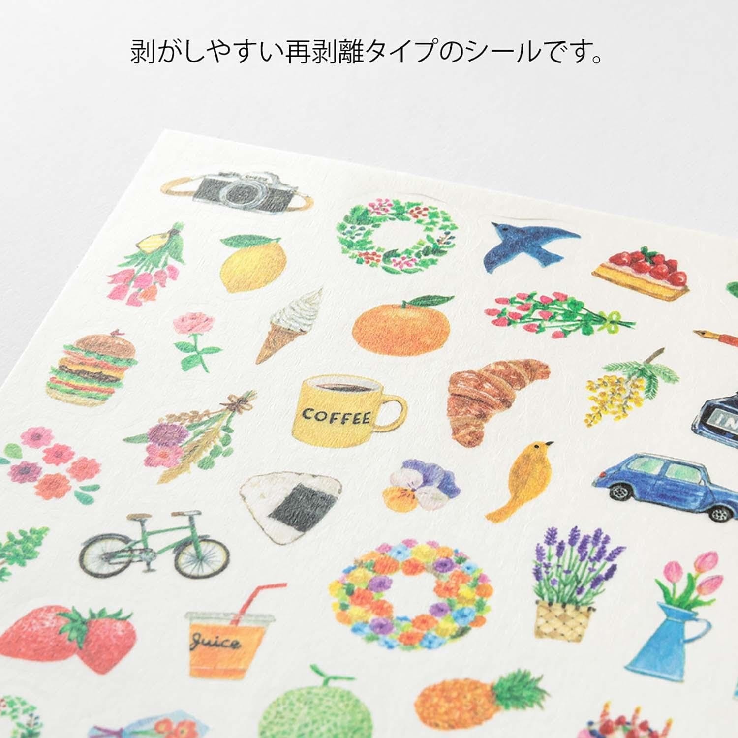 Midori Stickers Midori Stickers Yuru Log Motif