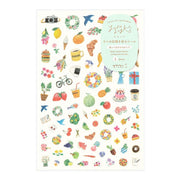 Midori Stickers Midori Stickers Yuru Log Motif