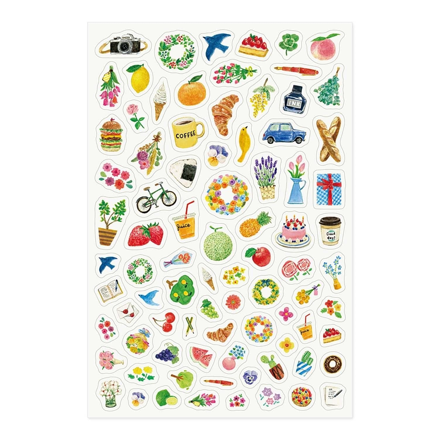 Midori Stickers Midori Stickers Yuru Log Motif