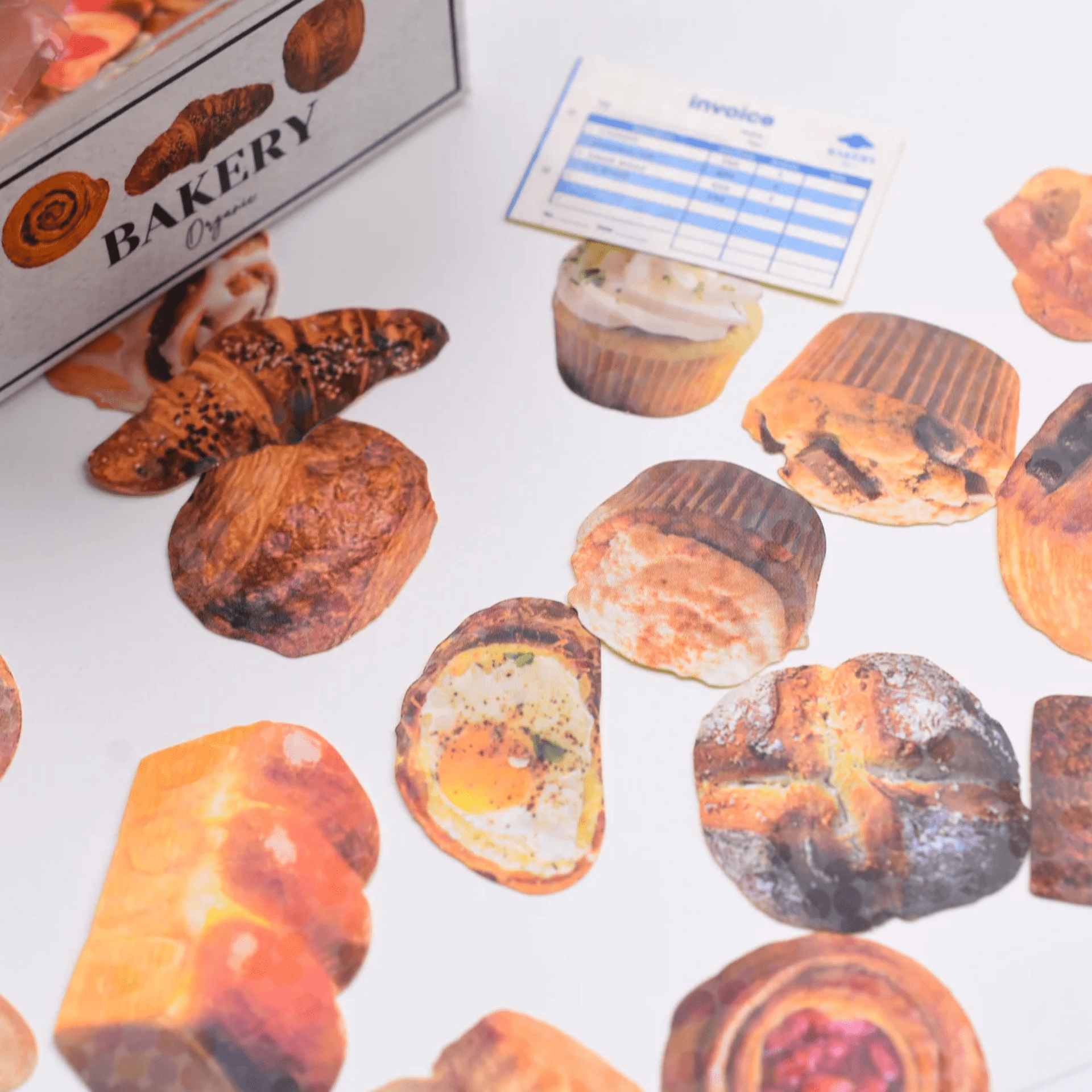 Greeting Life Stickers Mini Decoration Sticker Box - Bakery