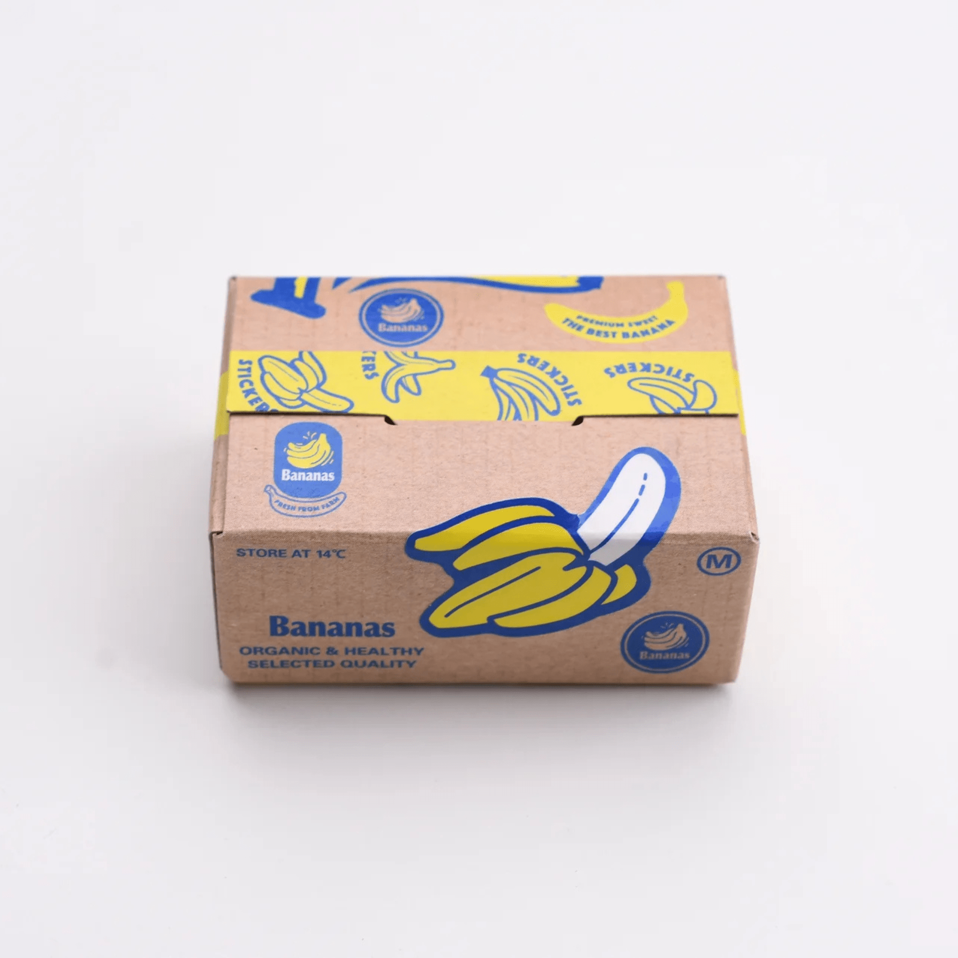 Greeting Life Stickers Mini Decoration Sticker Box - Bananas
