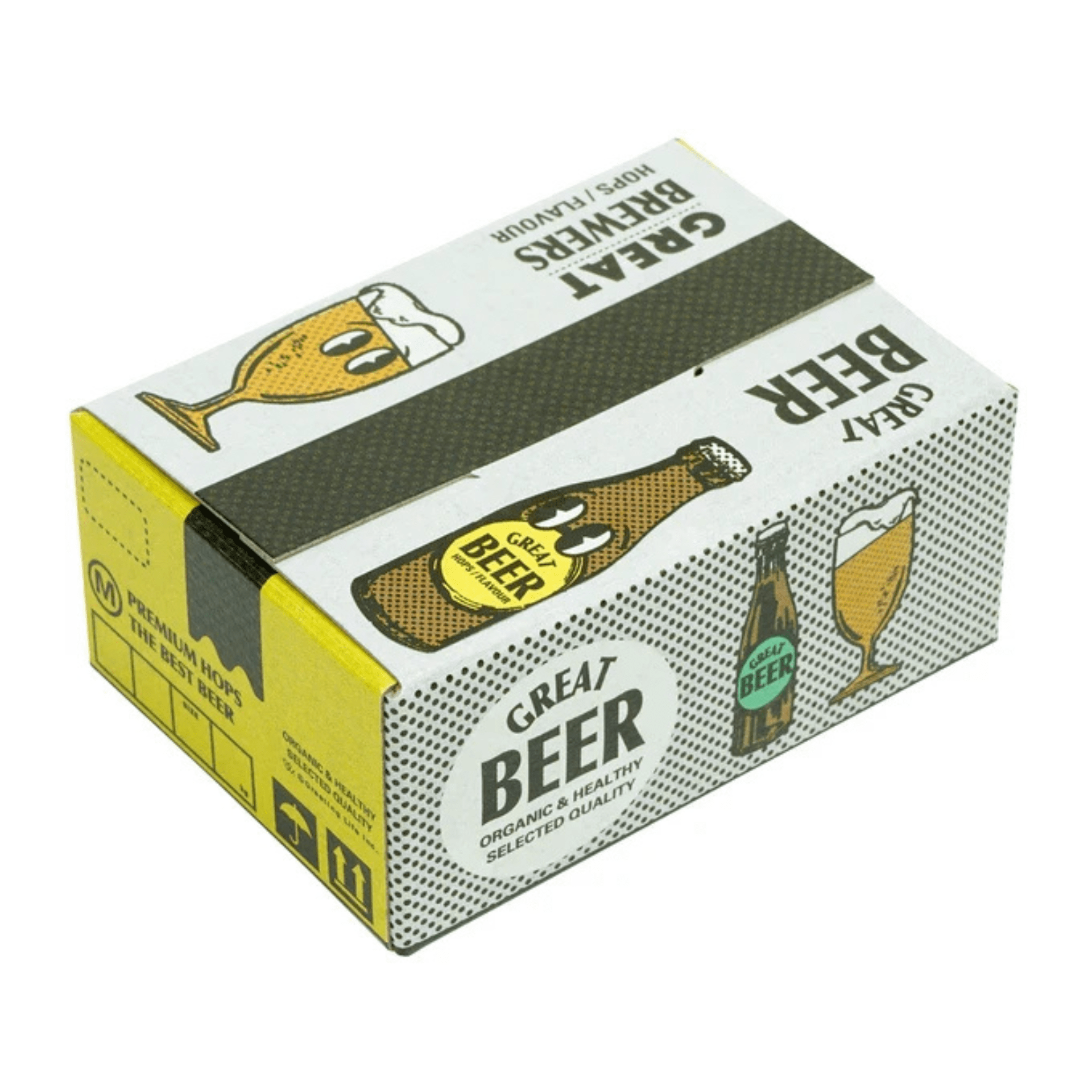 Greeting Life Stickers Mini Decoration Sticker Box - Beer