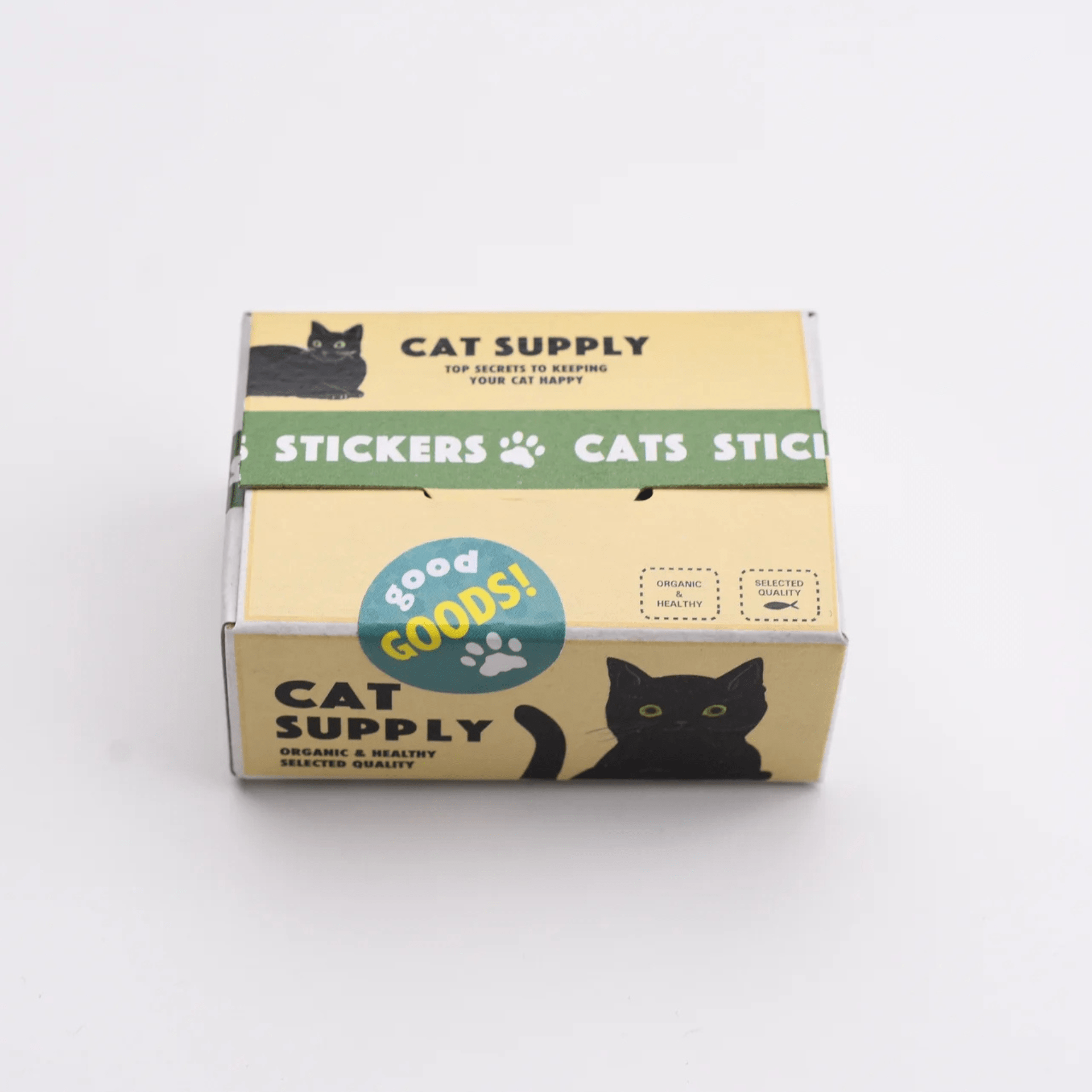 Greeting Life Stickers Mini Decoration Sticker Box - Cat Supply