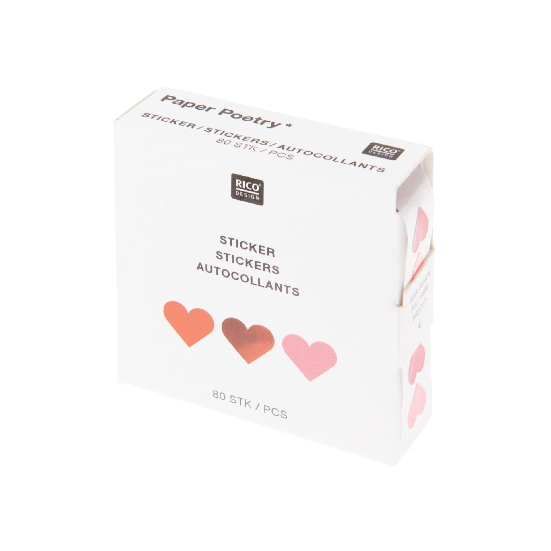 Rico Design Stickers Mini Stickers Hearts