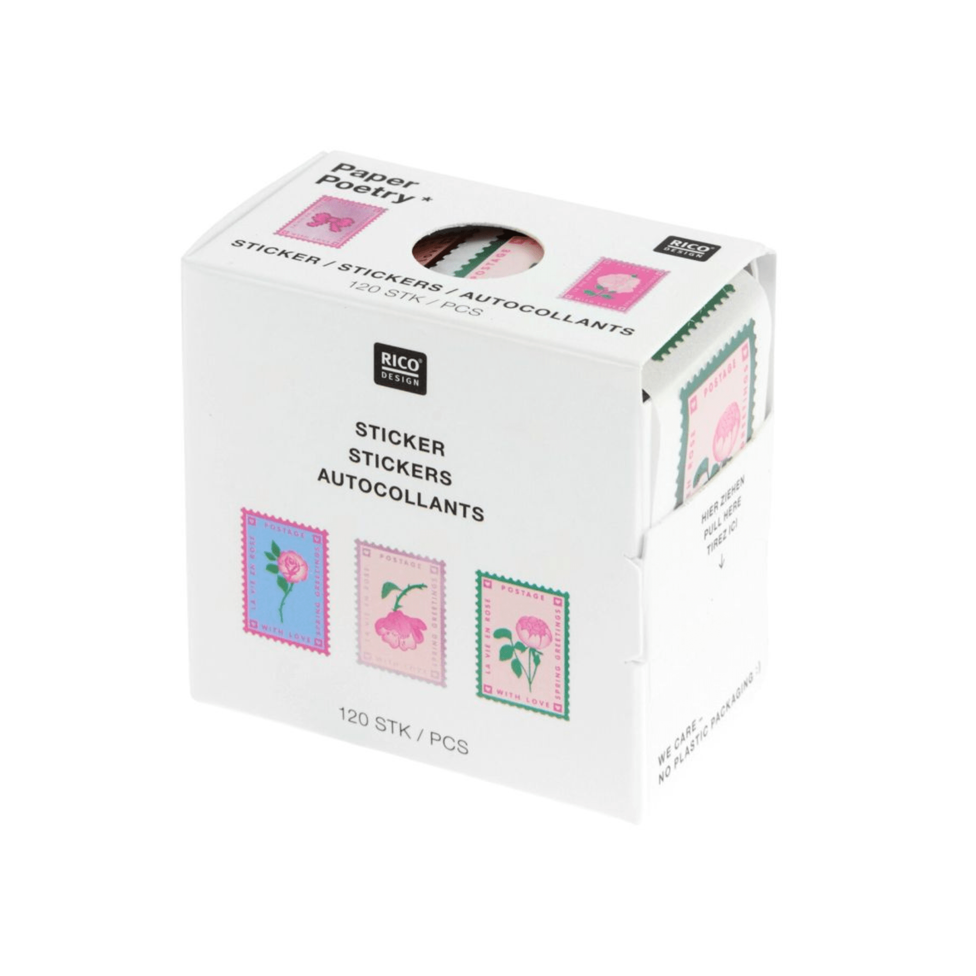 Rico Design Stickers Mini Stickers La Vie En Rose