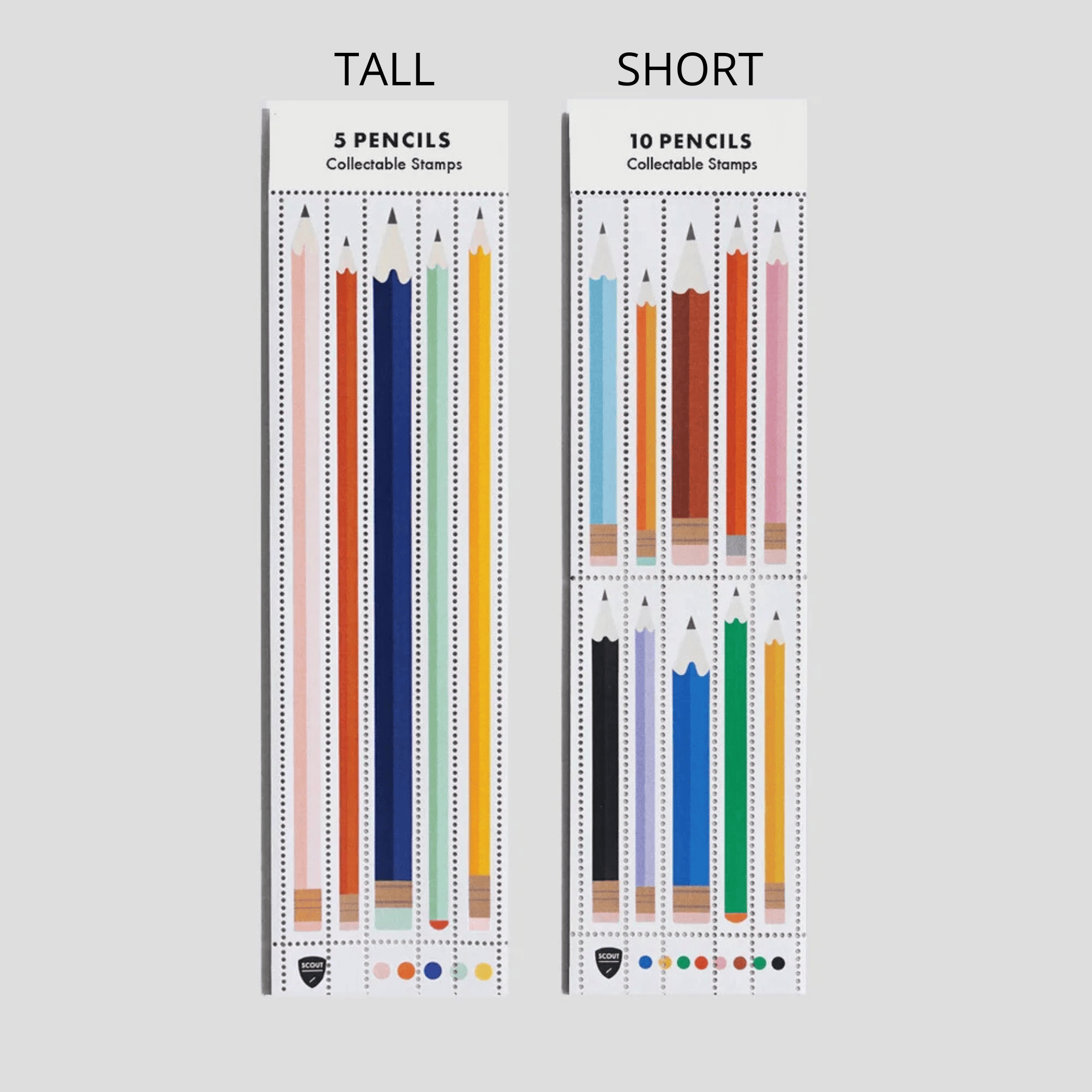 Scout Editions Stickers Pencil Stamp