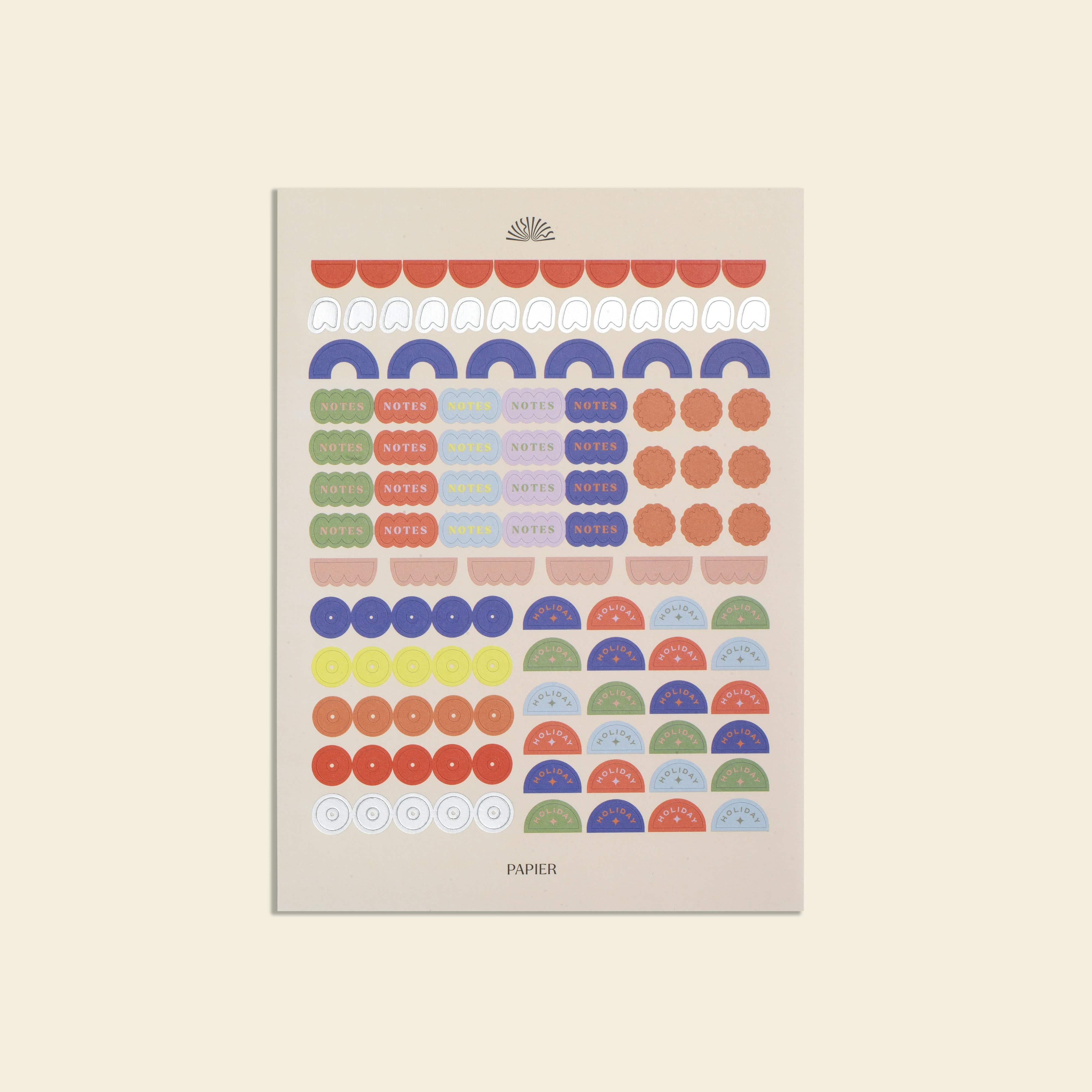 Papier Stickers Planner Stickers Pack
