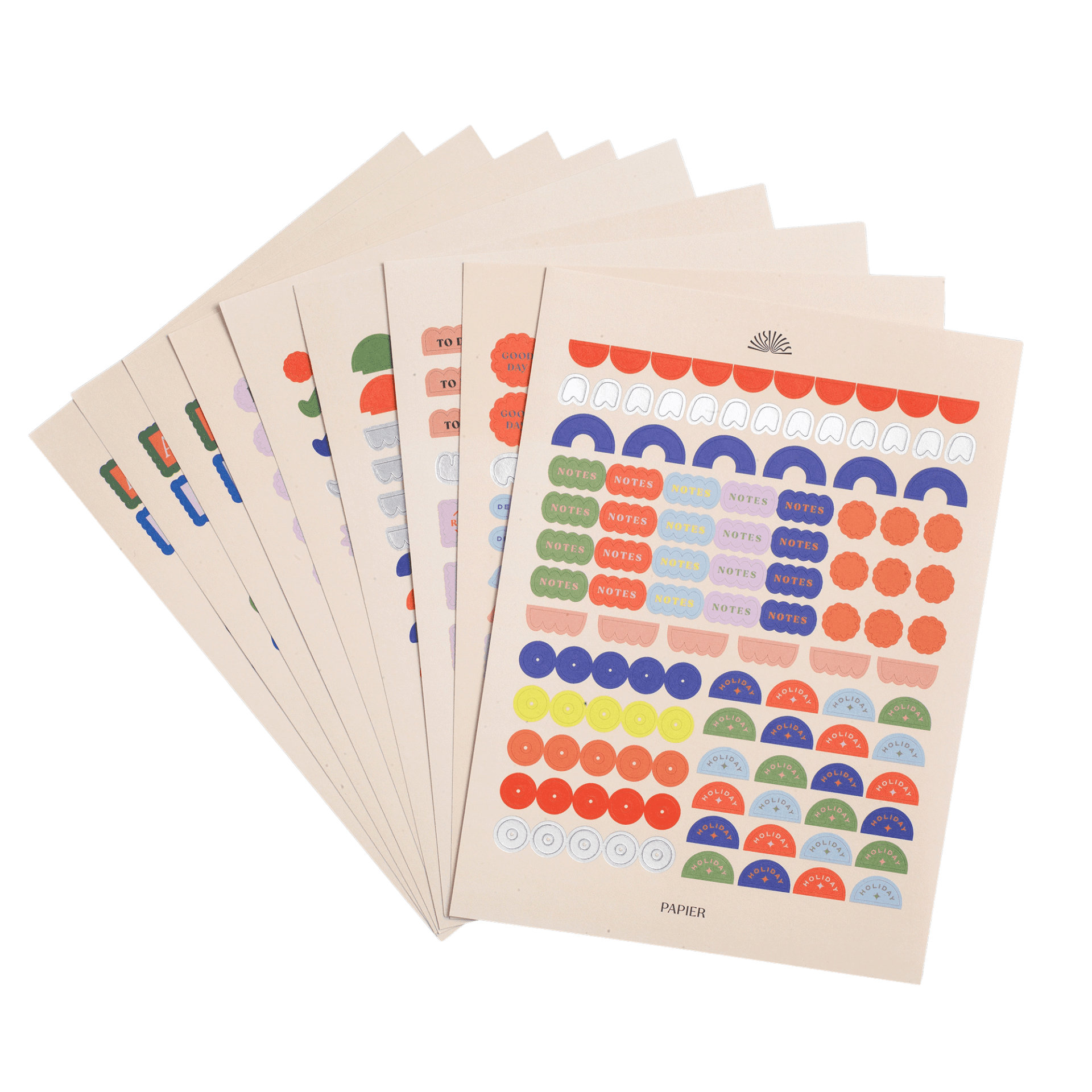 Papier Stickers Planner Stickers Pack