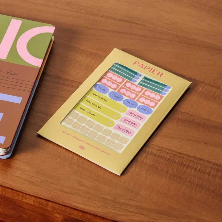 Papier Stickers Productivity Stickers Pack
