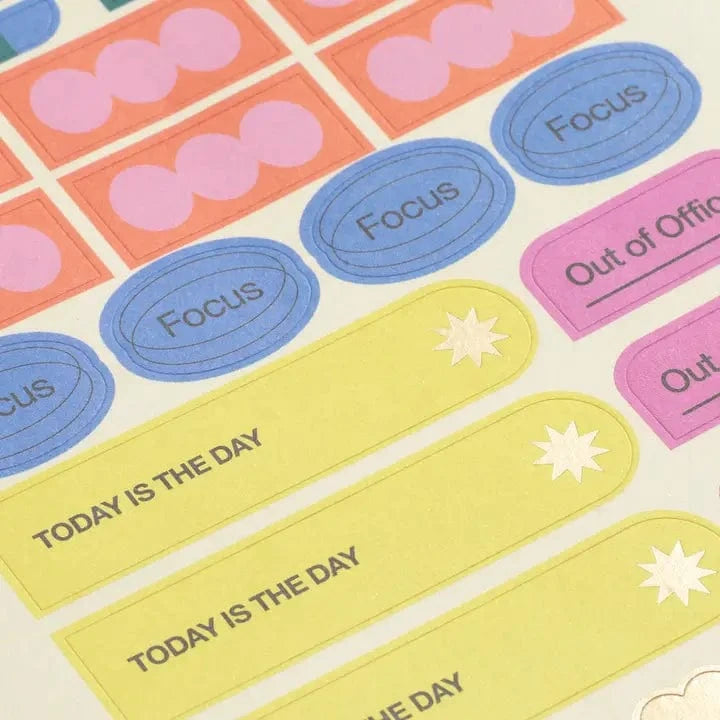 Papier Stickers Productivity Stickers Pack