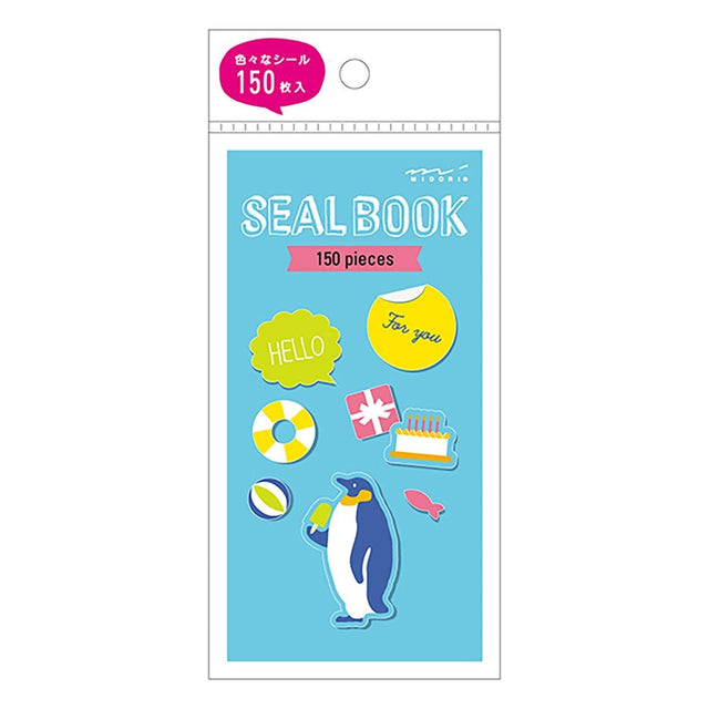 Midori Stickers Sticker Book Penguin