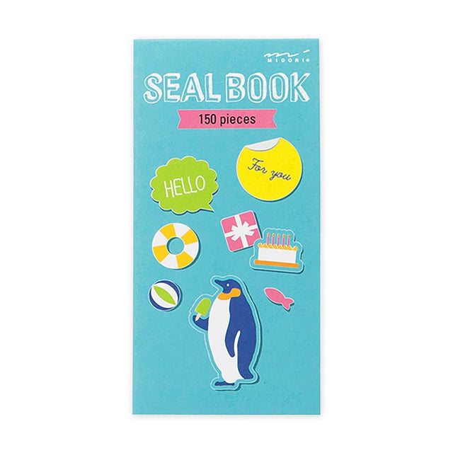 Midori Stickers Sticker Book Penguin