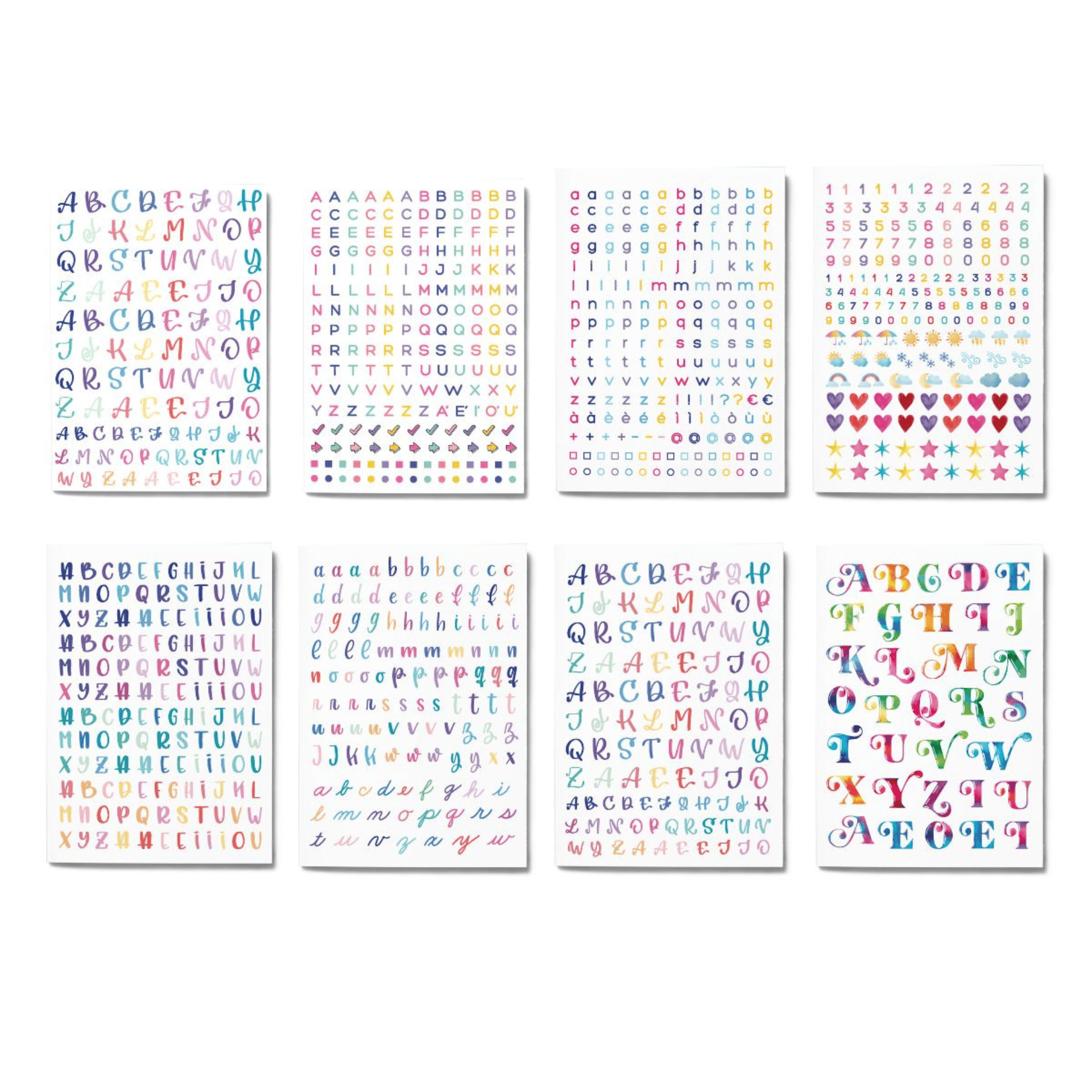 Very Wonder Stickers Sticker Book - Wonder Letters