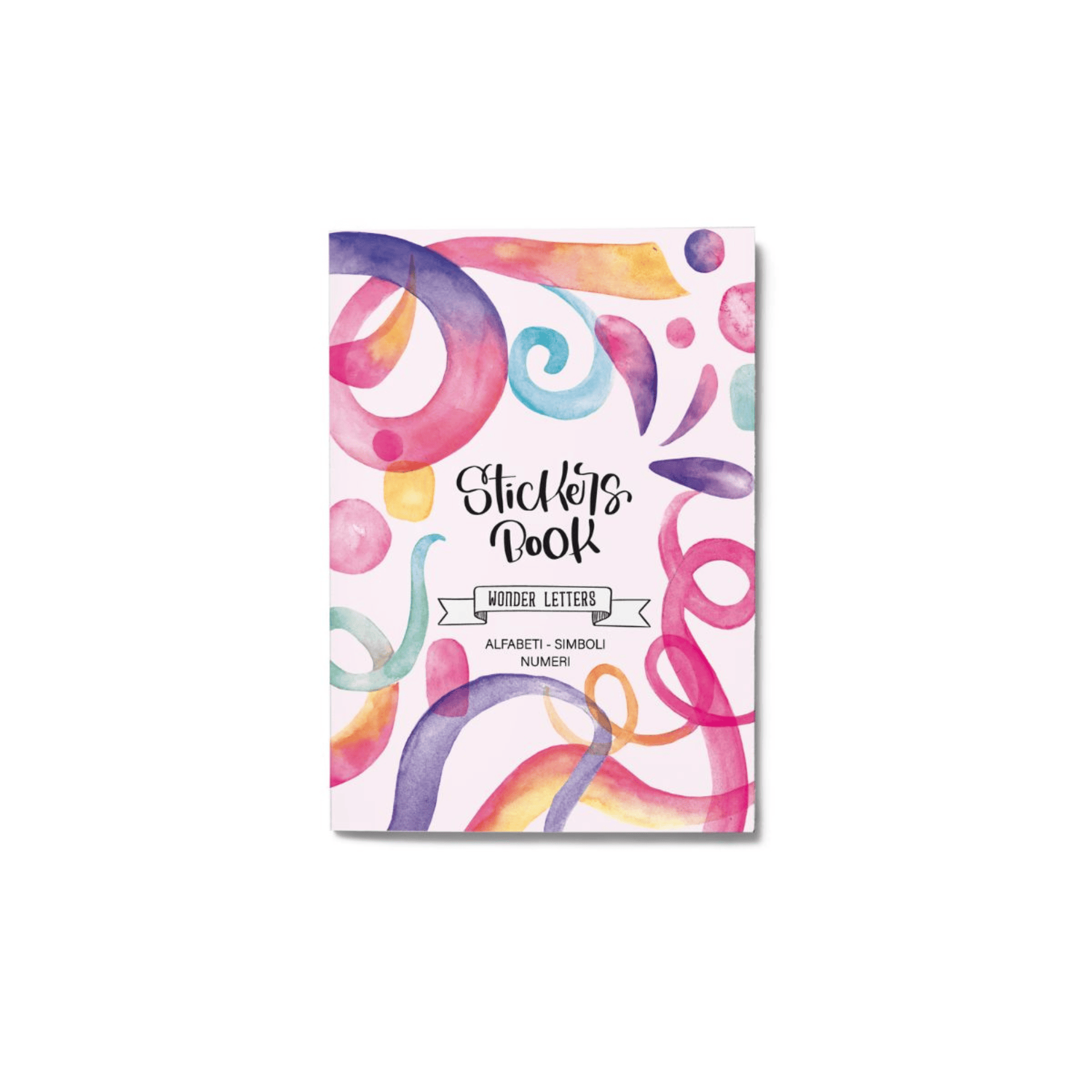 Very Wonder Stickers Sticker Book - Wonder Letters