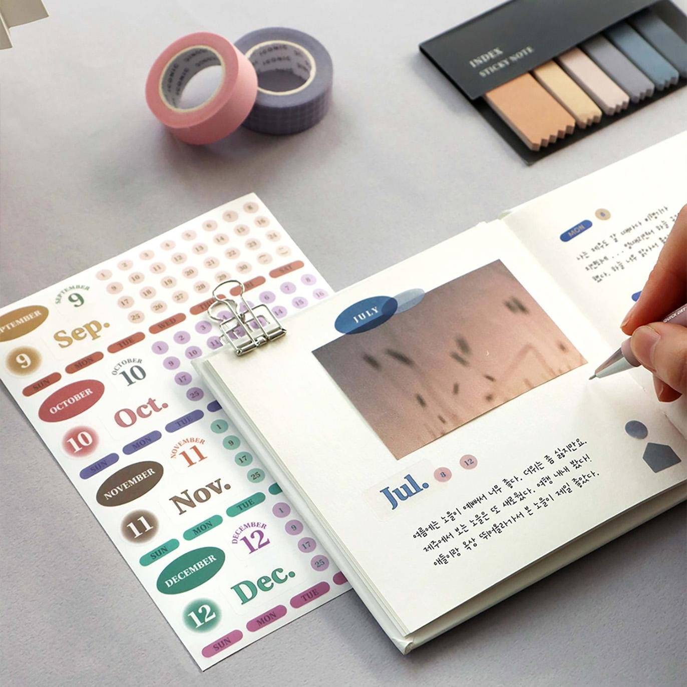 Iconic Stickers Sticker Diary Date