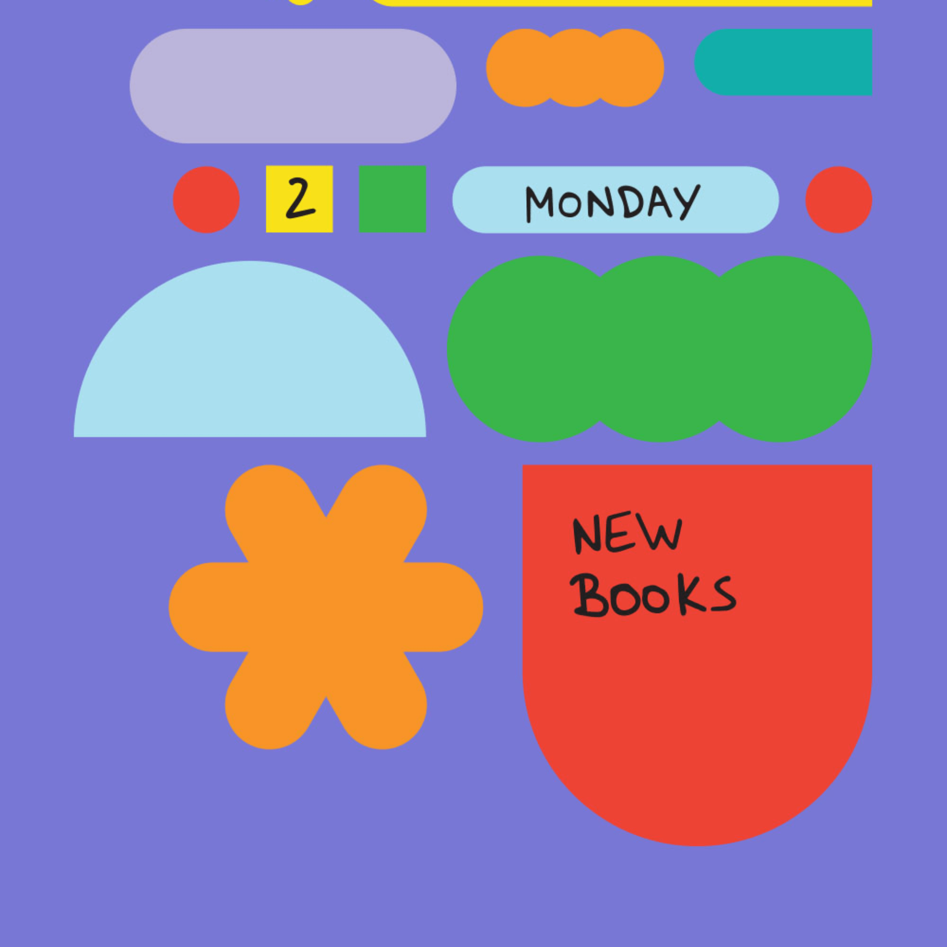 Mishmash Stickers Sticker Set Shapes