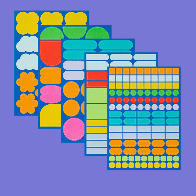 Mishmash Stickers Sticker Set Shapes