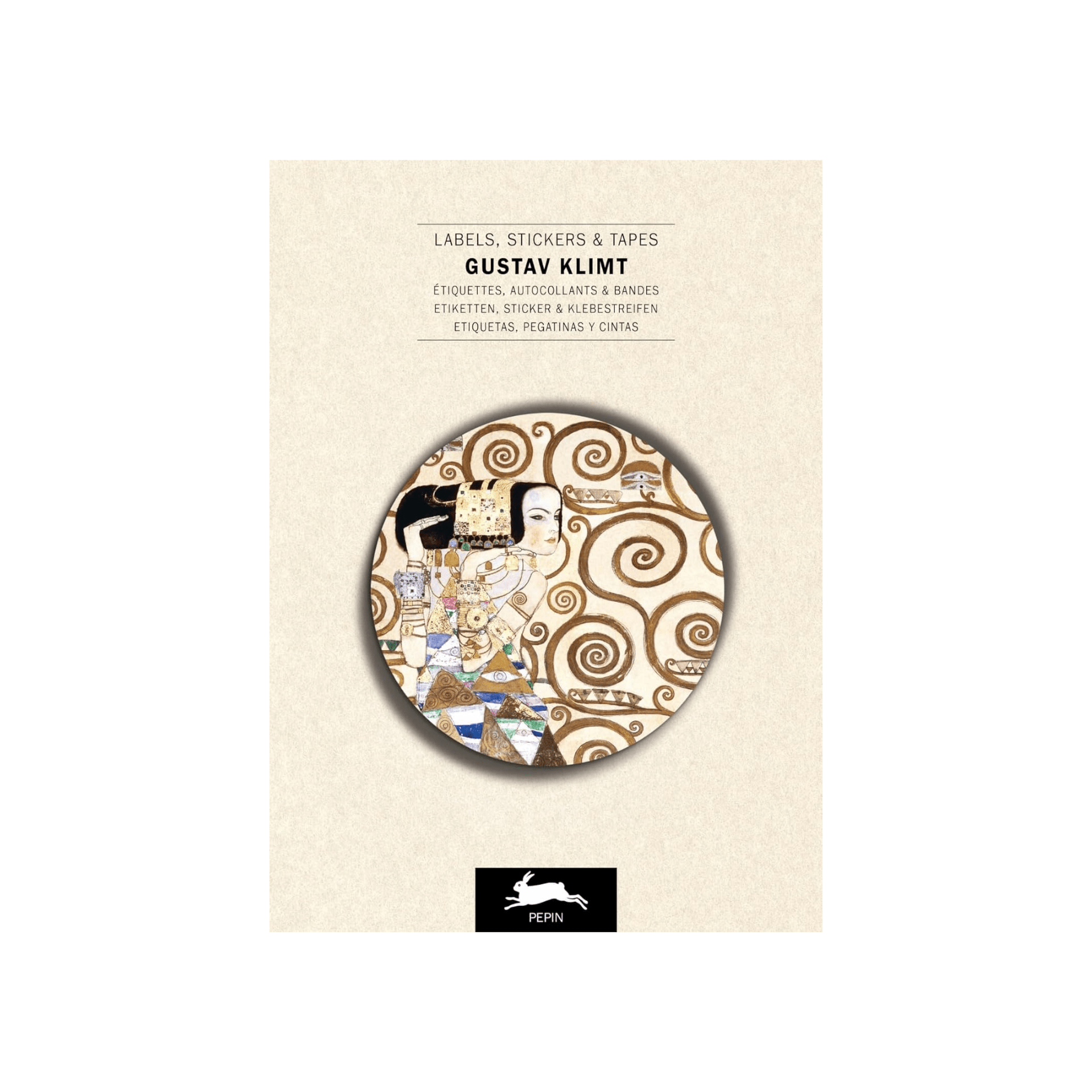 Pepin Press Stickers Stickers Book - Gustav Klimt