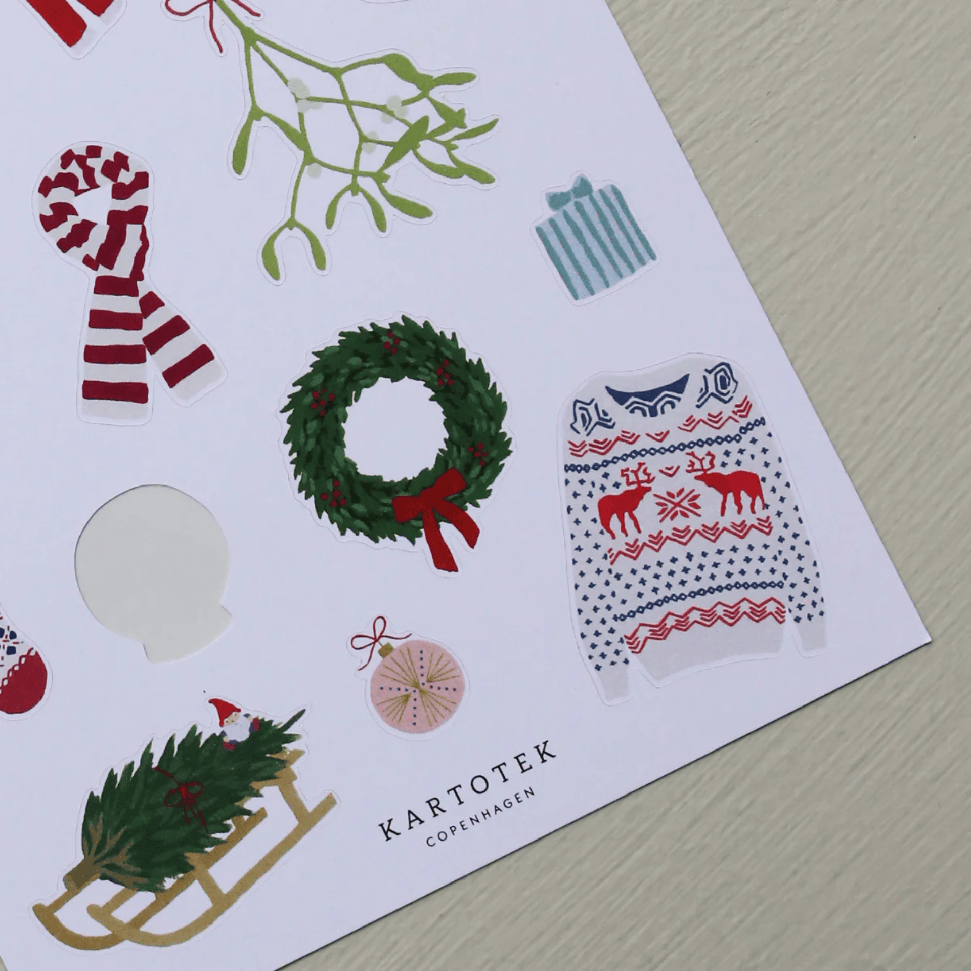 Kartotek Stickers Stickers Christmas Icons