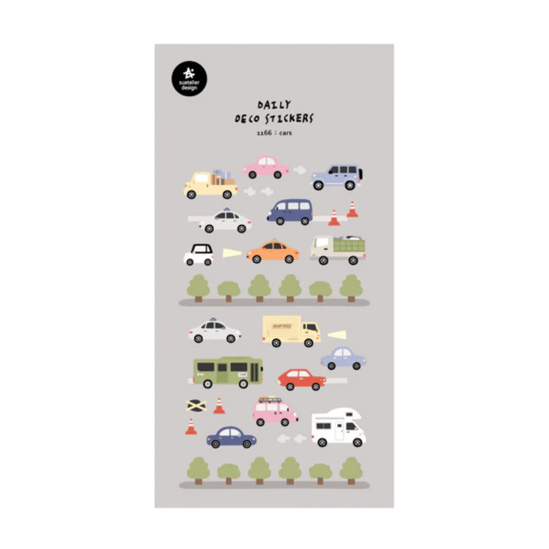 Suatelier Stickers Stickers Daily Deco - Cars
