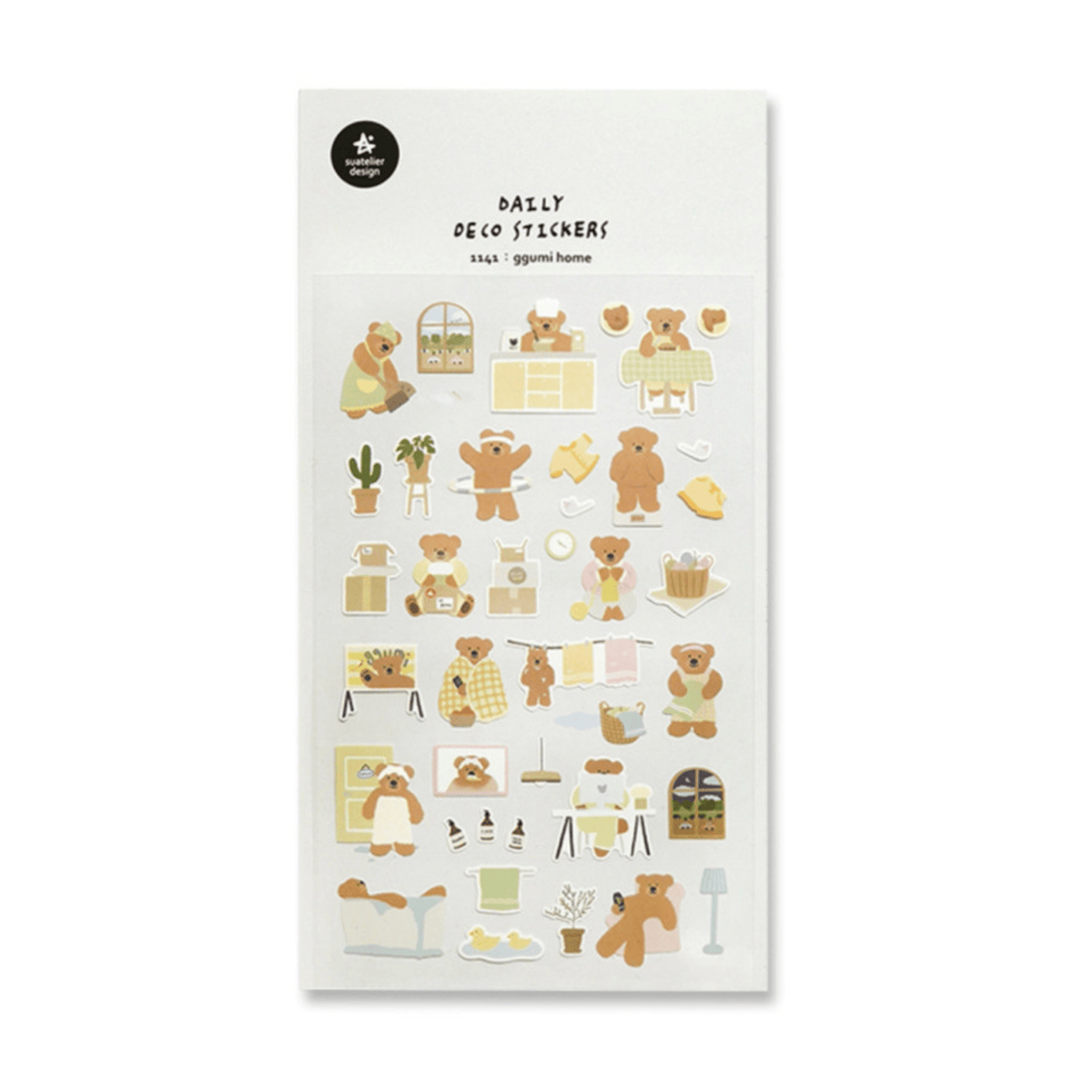 Suatelier Stickers Stickers Daily Deco - Ggumi home