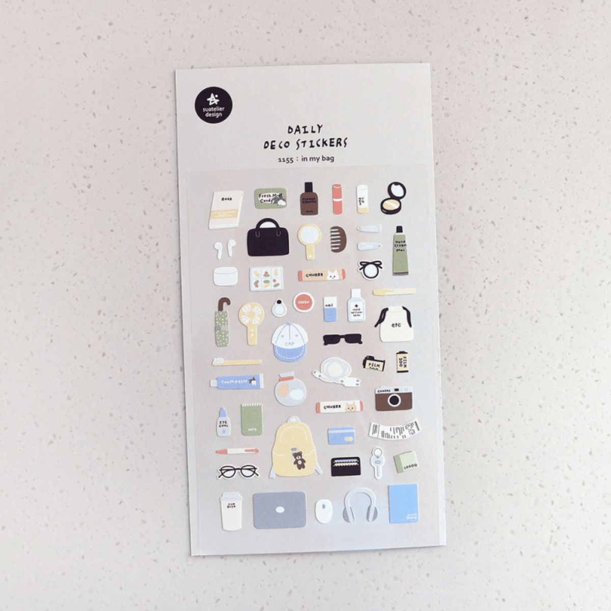 Suatelier Stickers Stickers Daily Deco - In my bag