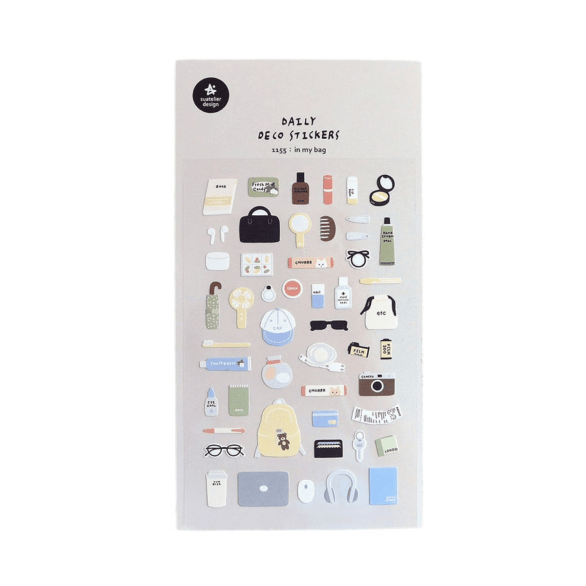 Suatelier Stickers Stickers Daily Deco - In my bag