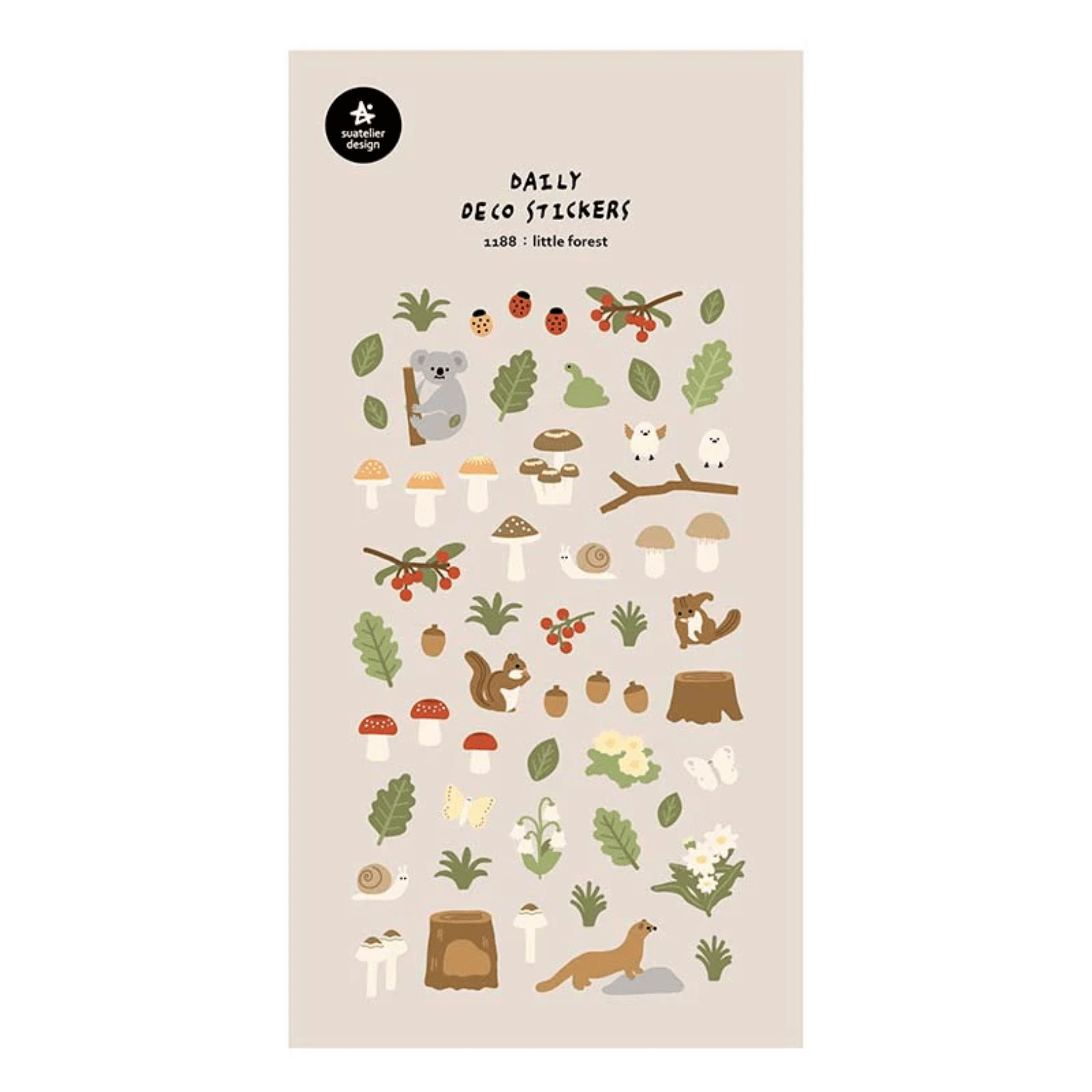 Suatelier Stickers Stickers Daily Deco - Little Forest