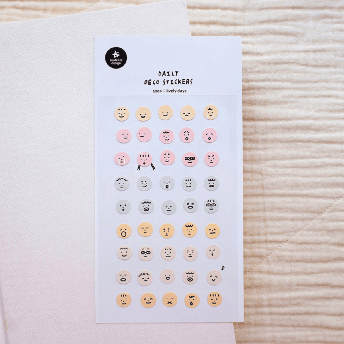 Suatelier Stickers Stickers Daily Deco - Lively days