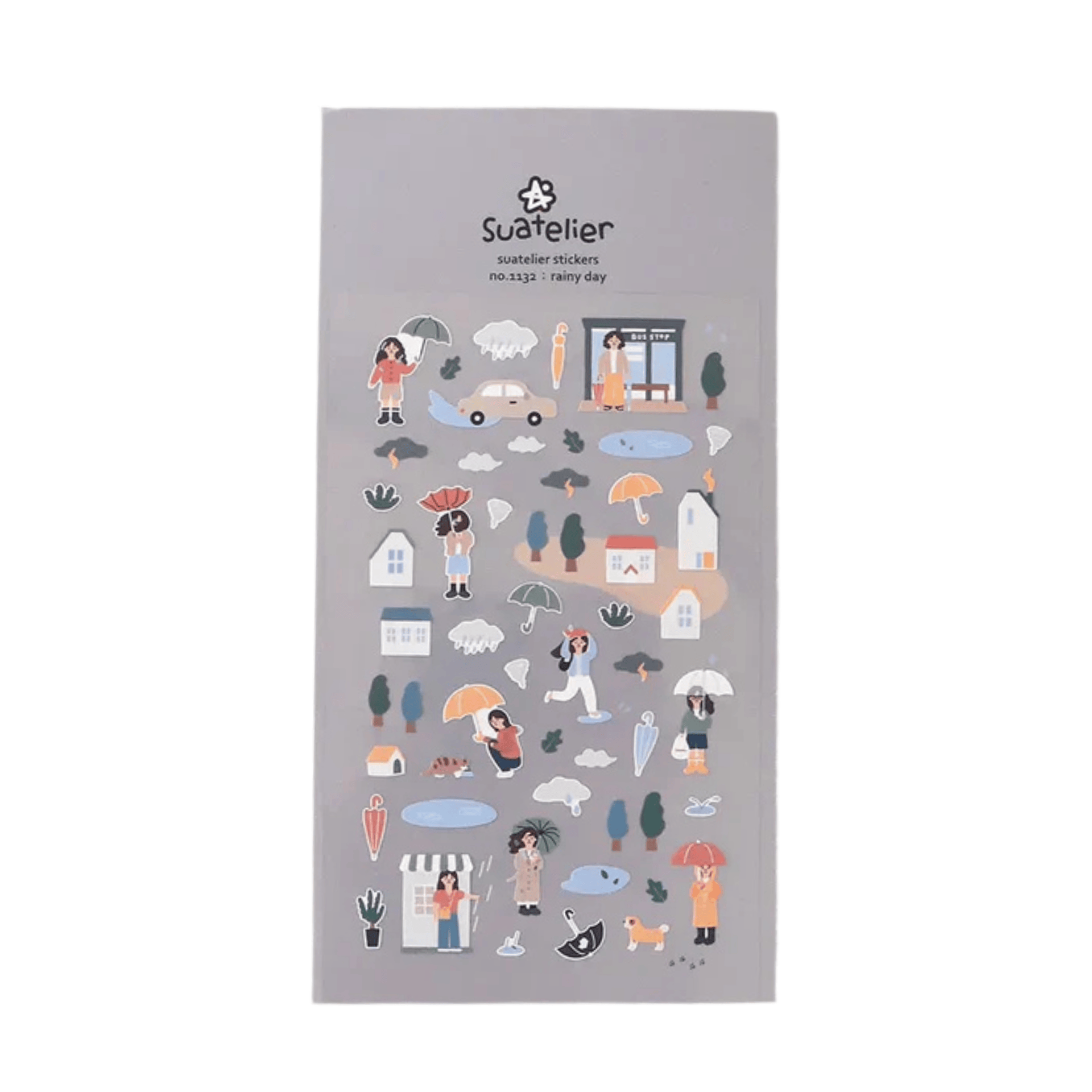 Suatelier Stickers Stickers Daily Deco - Rainy day