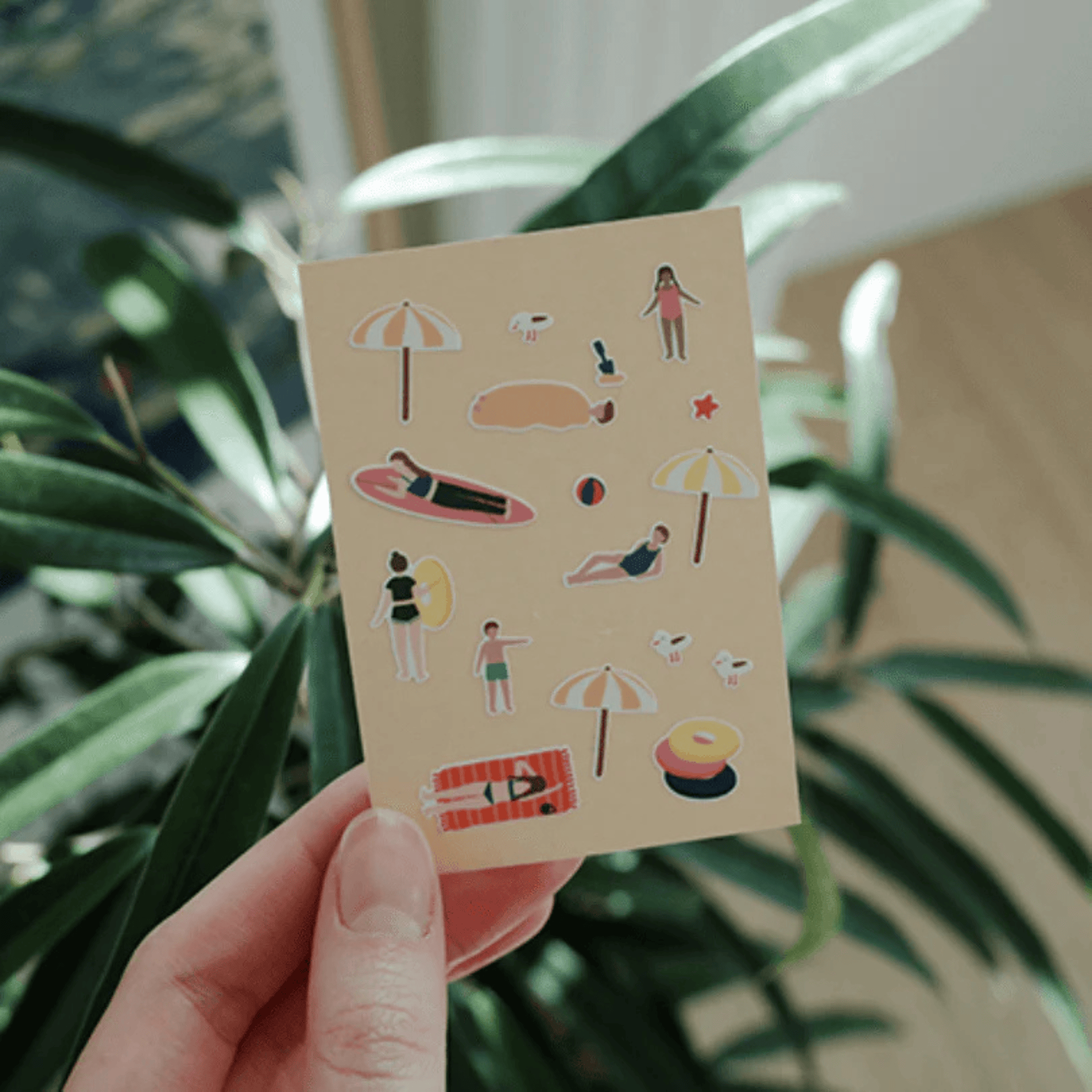 Suatelier Stickers Stickers Daily Deco - Swim Swim