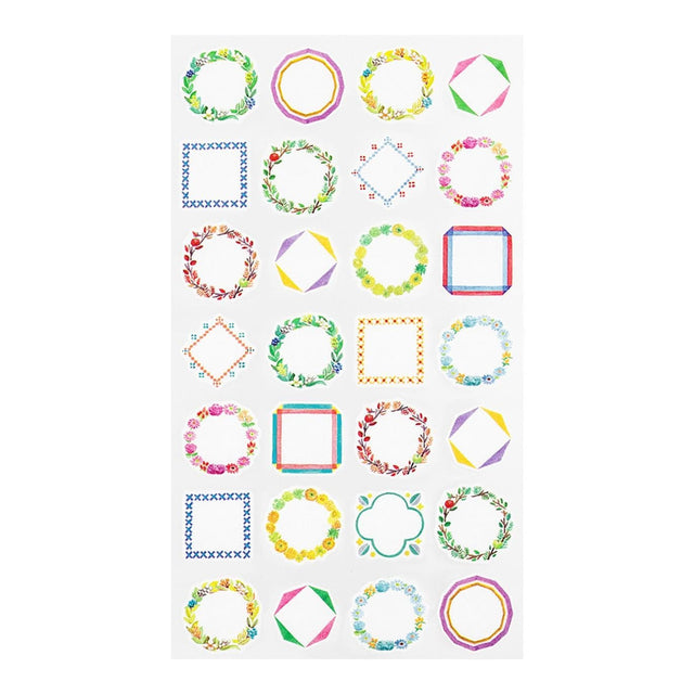 Midori Stickers Stickers Diary Midori Frames