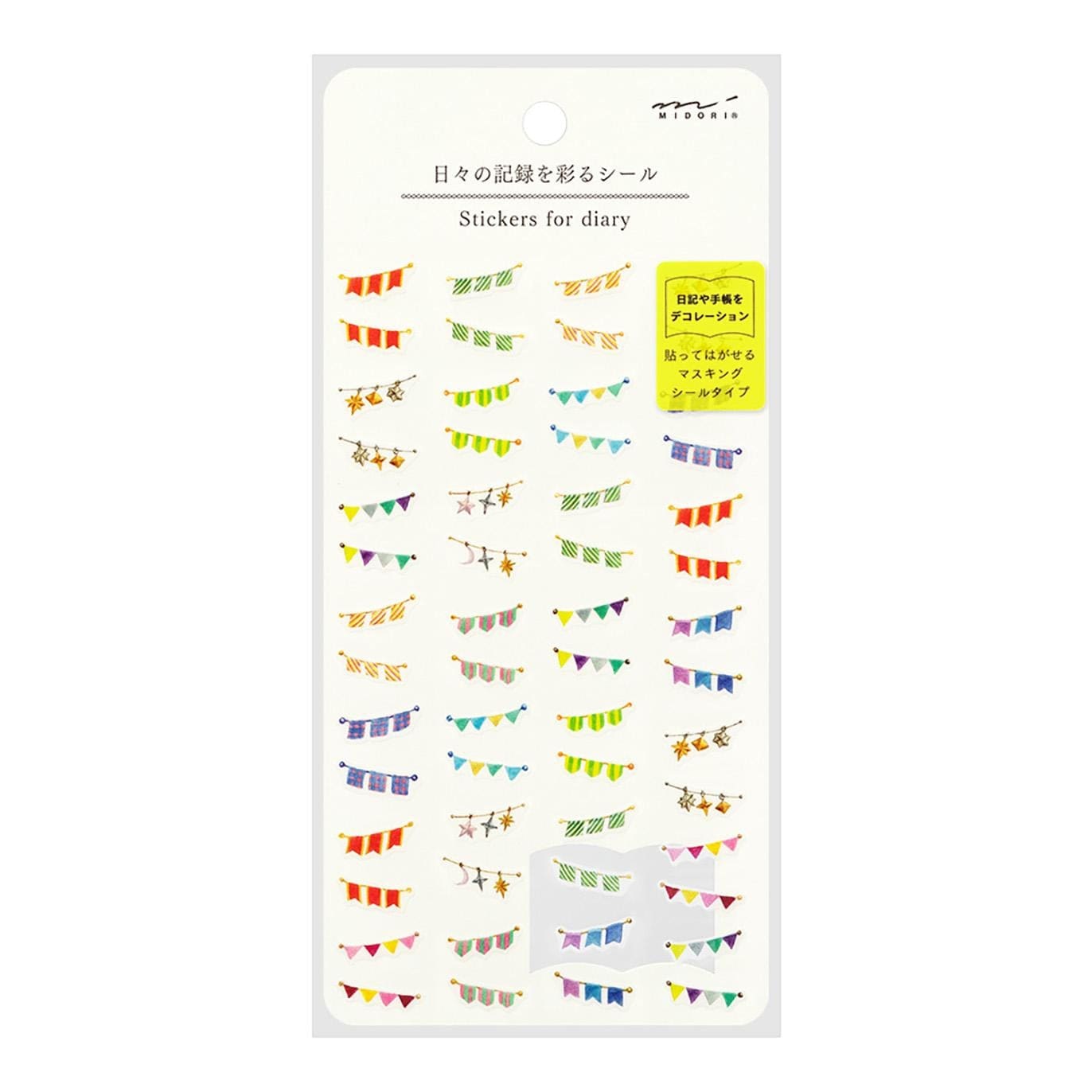 Midori Stickers Stickers Diary Midori Garlands