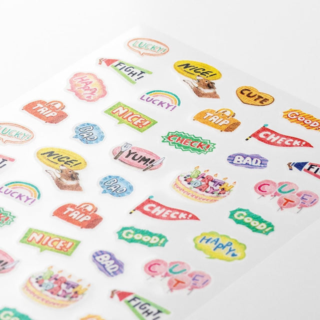 Midori Stickers Stickers Diary Midori Wards