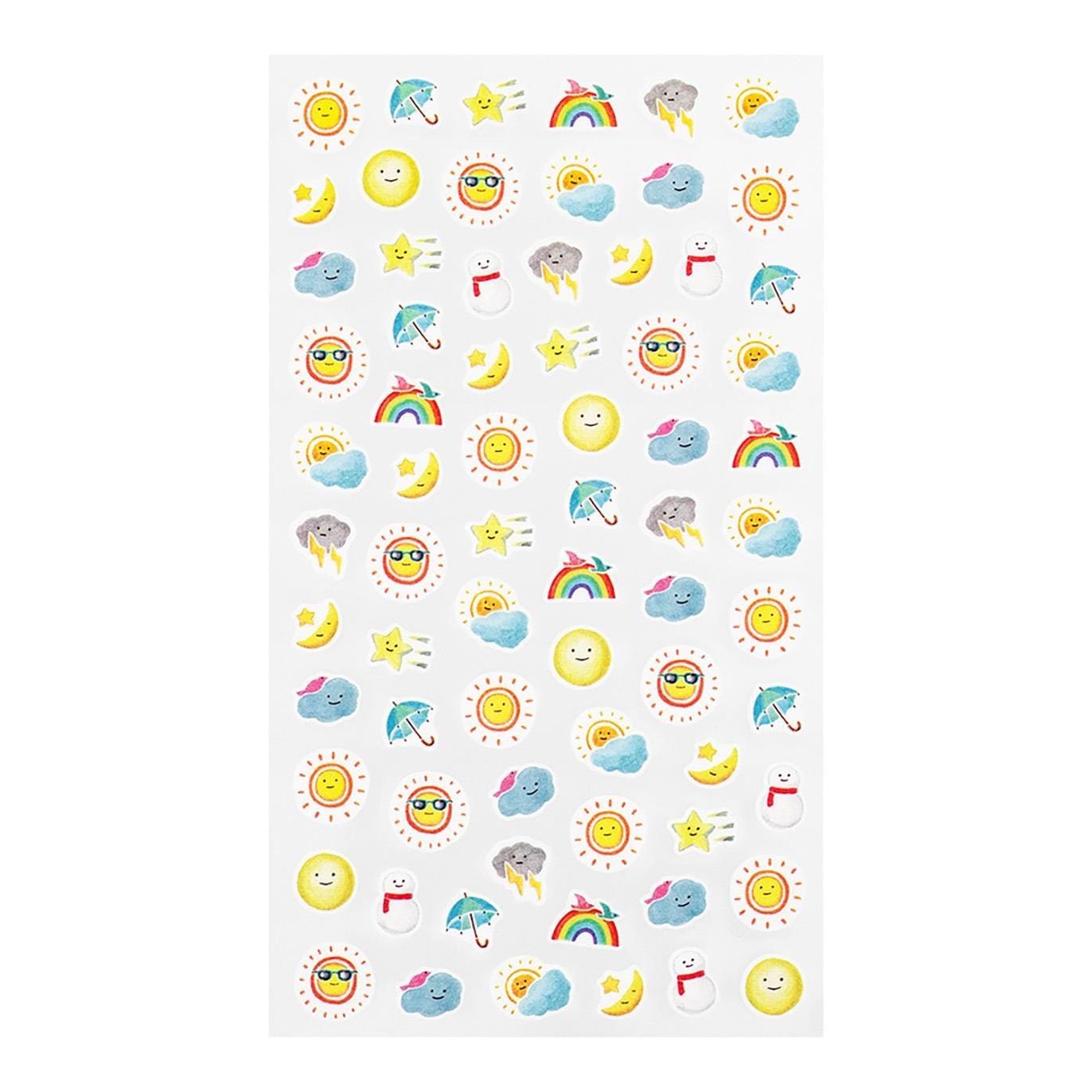 Midori Stickers Stickers Diary Midori Weather