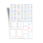 Very Wonder Stickers Stickers Docenti - Impegni