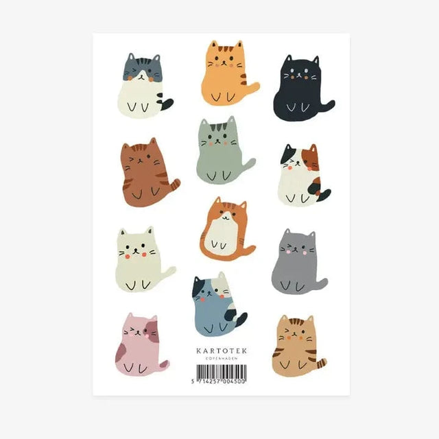 Kartotek Stickers Stickers Gatti