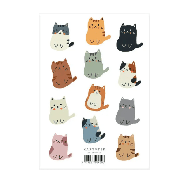 Kartotek Stickers Stickers Gatti