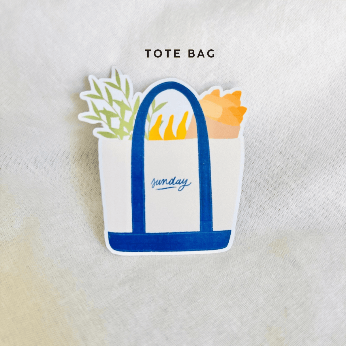 Florence Papeterie Stickers TOTE BAG Stickers in vinile Florence - Food & Drinks