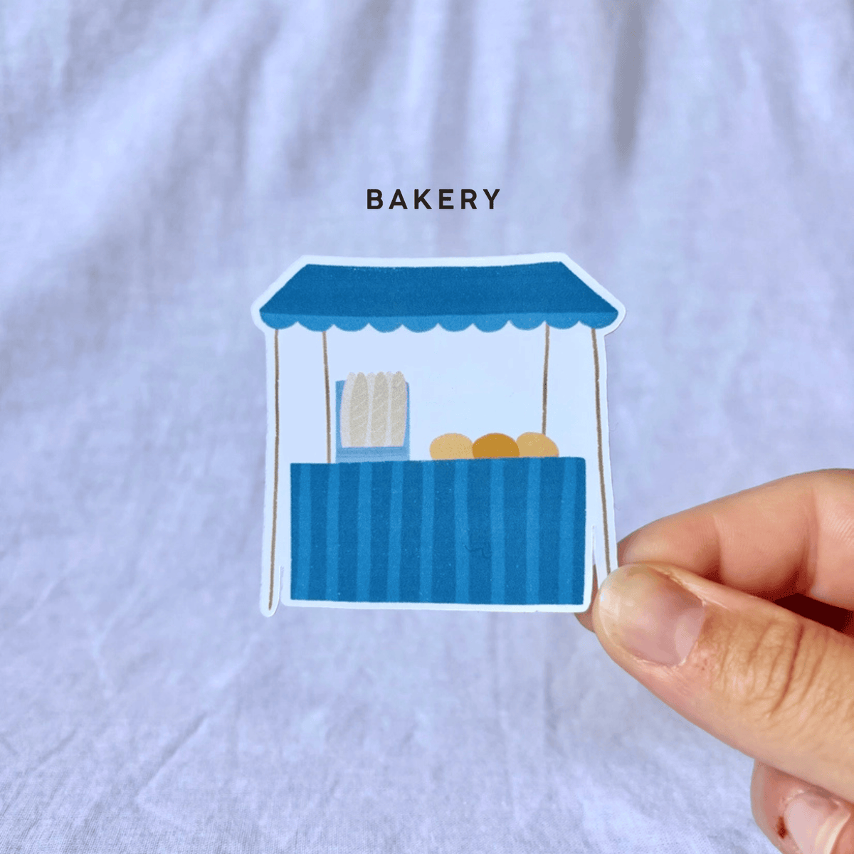 Florence Papeterie Stickers BAKERY Stickers in vinile Florence - Food & Drinks