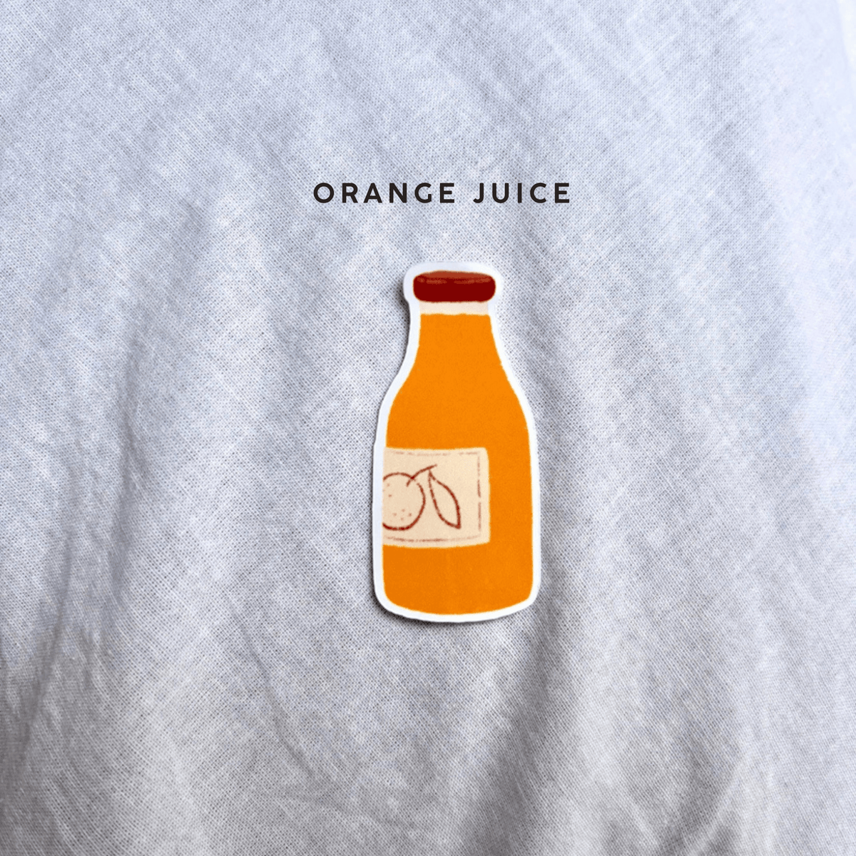 Florence Papeterie Stickers ORANGE JUICE Stickers in vinile Florence - Food & Drinks