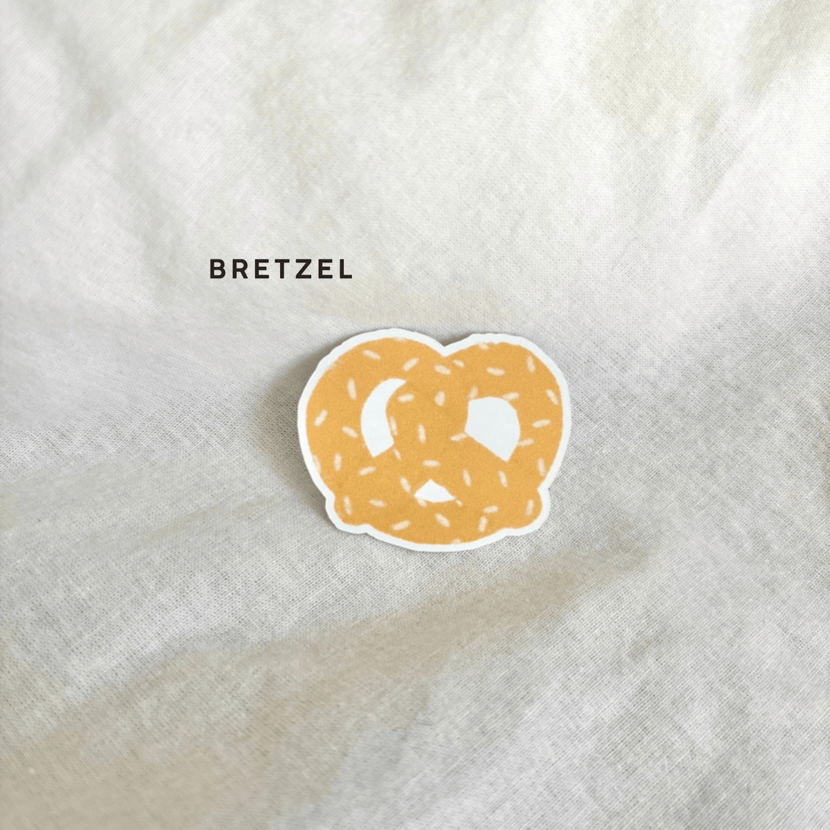Florence Papeterie Stickers BRETZEL Stickers in vinile Florence - Food & Drinks