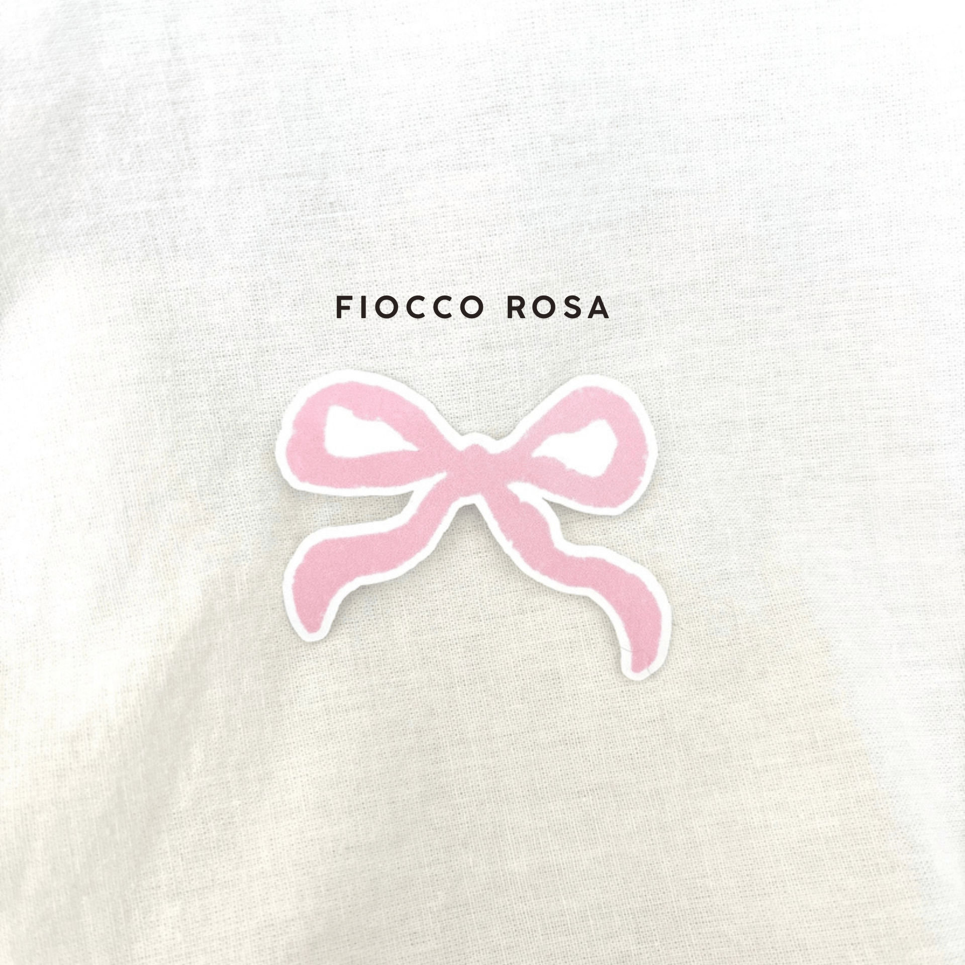Florence Papeterie Stickers FIOCCO ROSA Stickers in vinile Florence - GIRLY