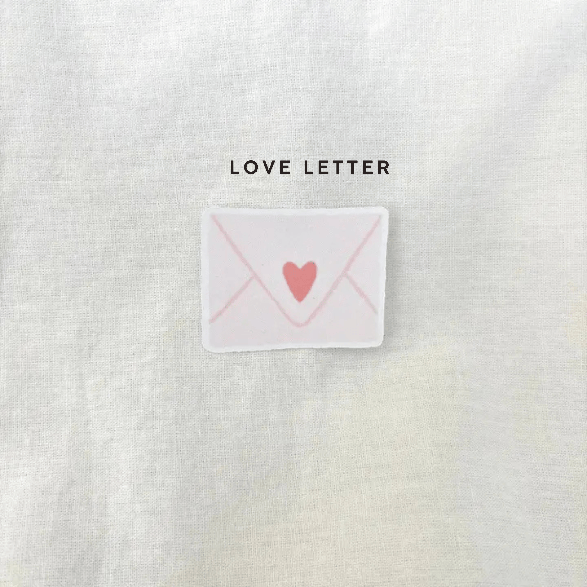 Florence Papeterie Stickers LOVE LETTER Stickers in vinile Florence - GIRLY