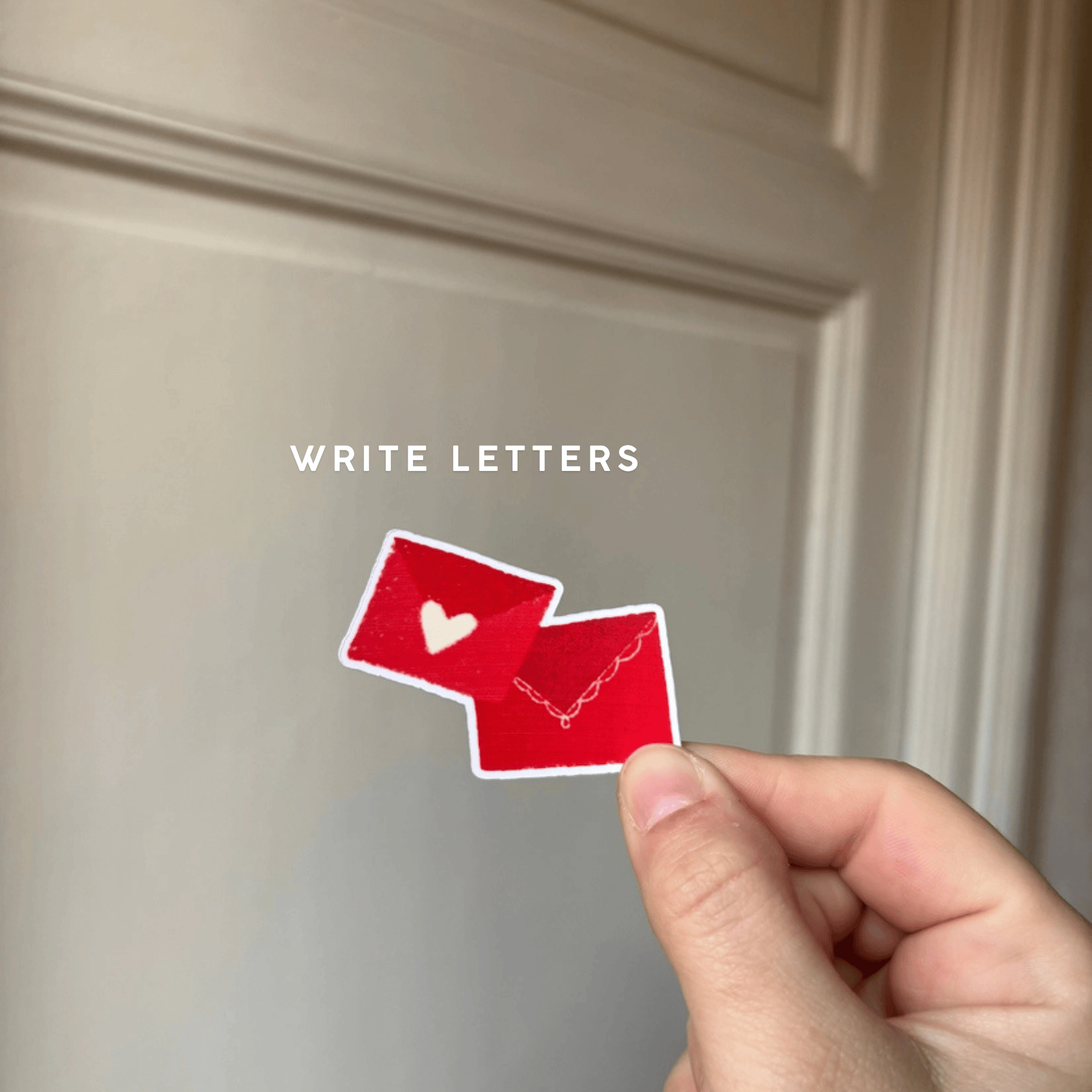 Florence Papeterie Stickers WRITE LETTERS Stickers in vinile Florence - GIRLY