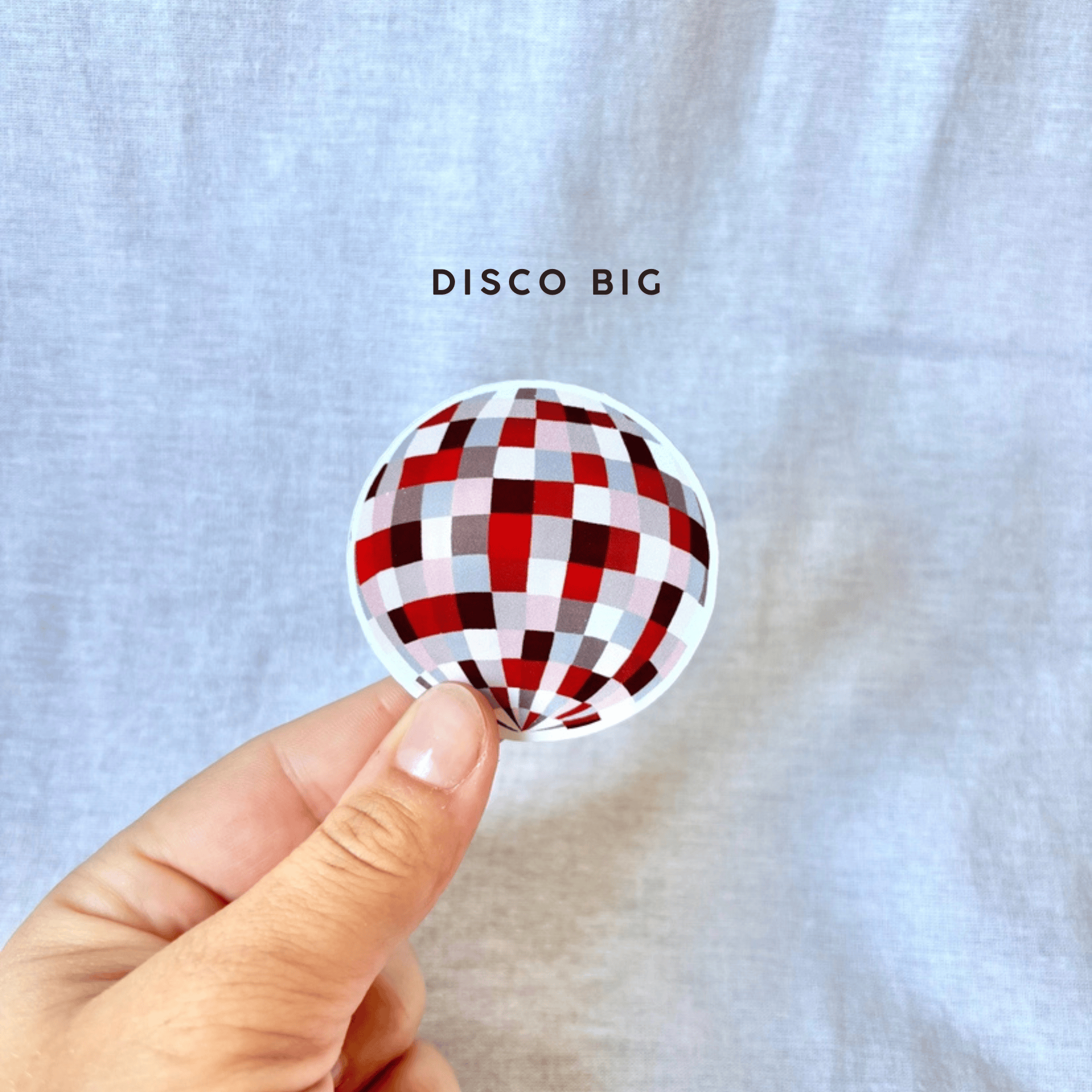 Florence Papeterie Stickers DISCO BIG Stickers in vinile Florence - GIRLY