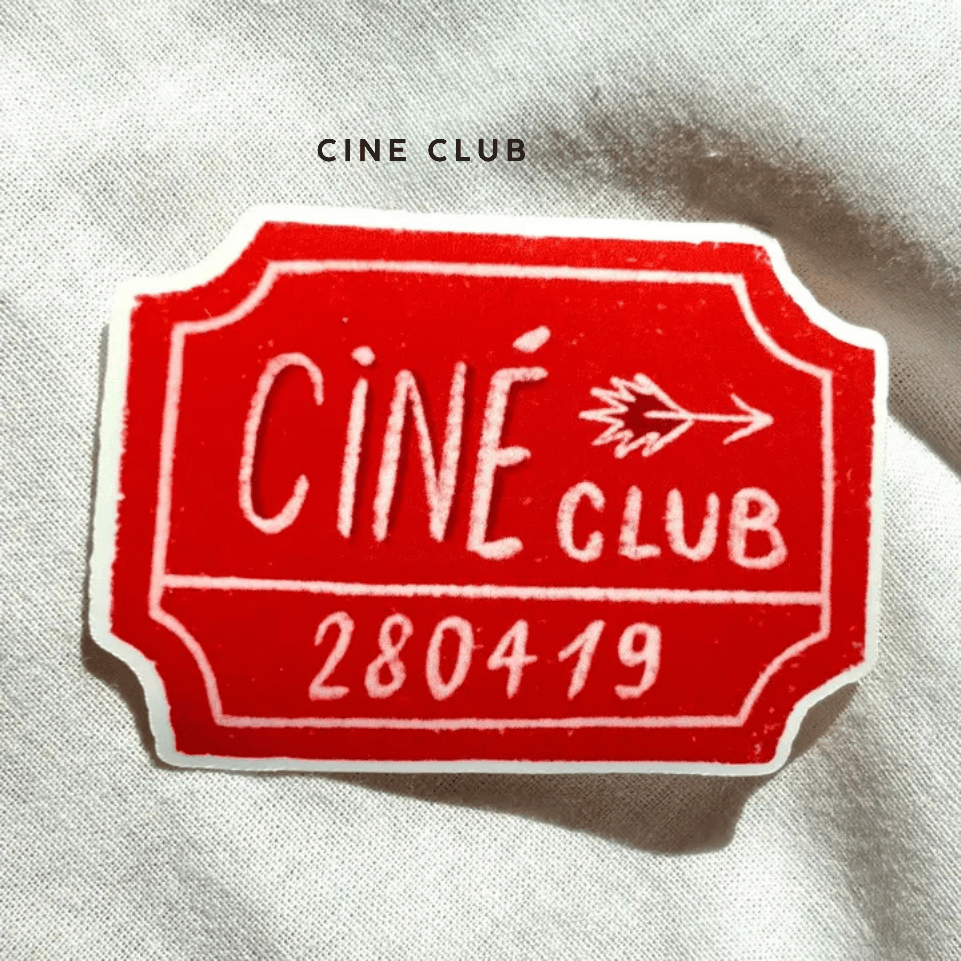 Florence Papeterie Stickers CINE CLUB Stickers in vinile Florence - Me Time